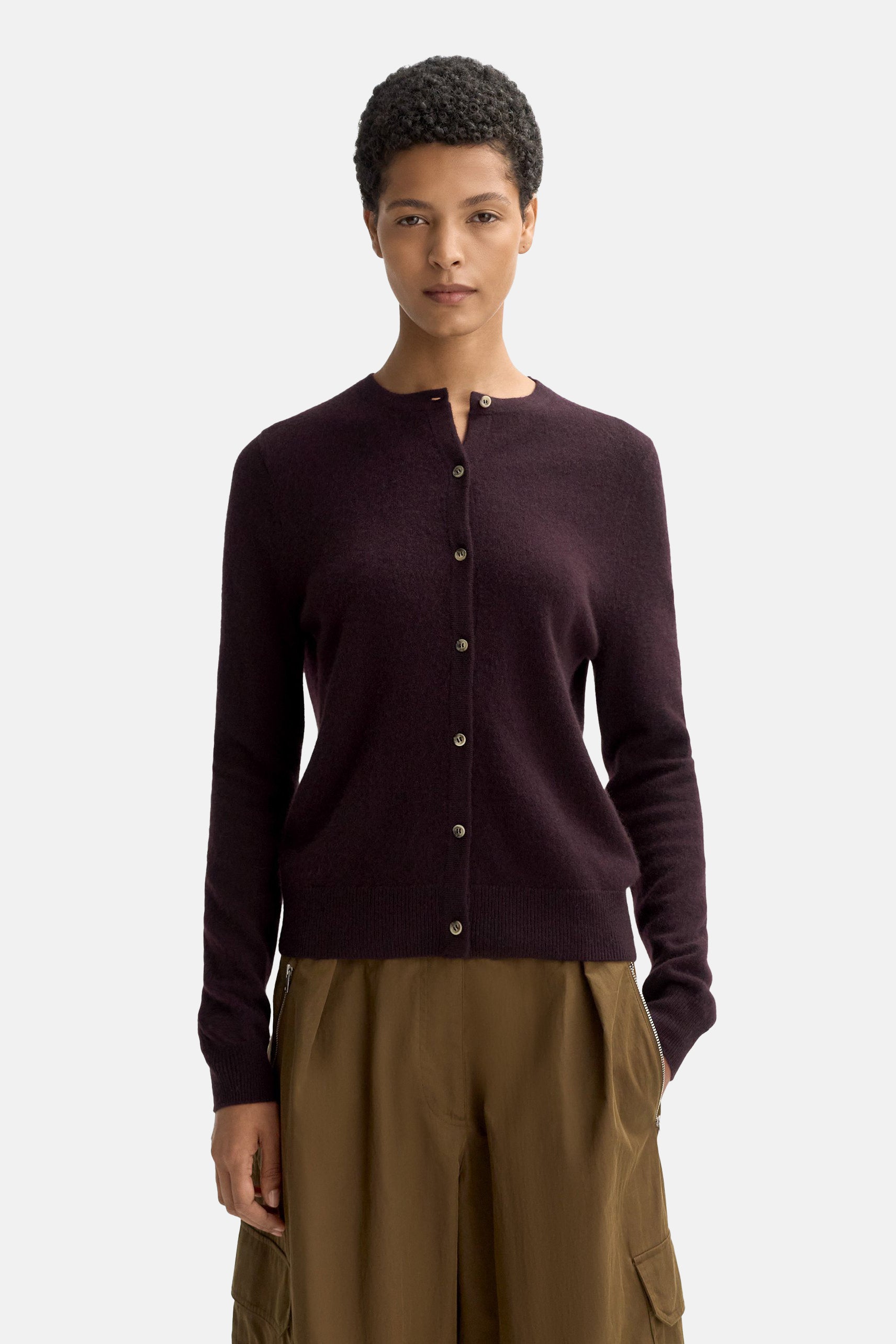 Midnight Plum Cardigan