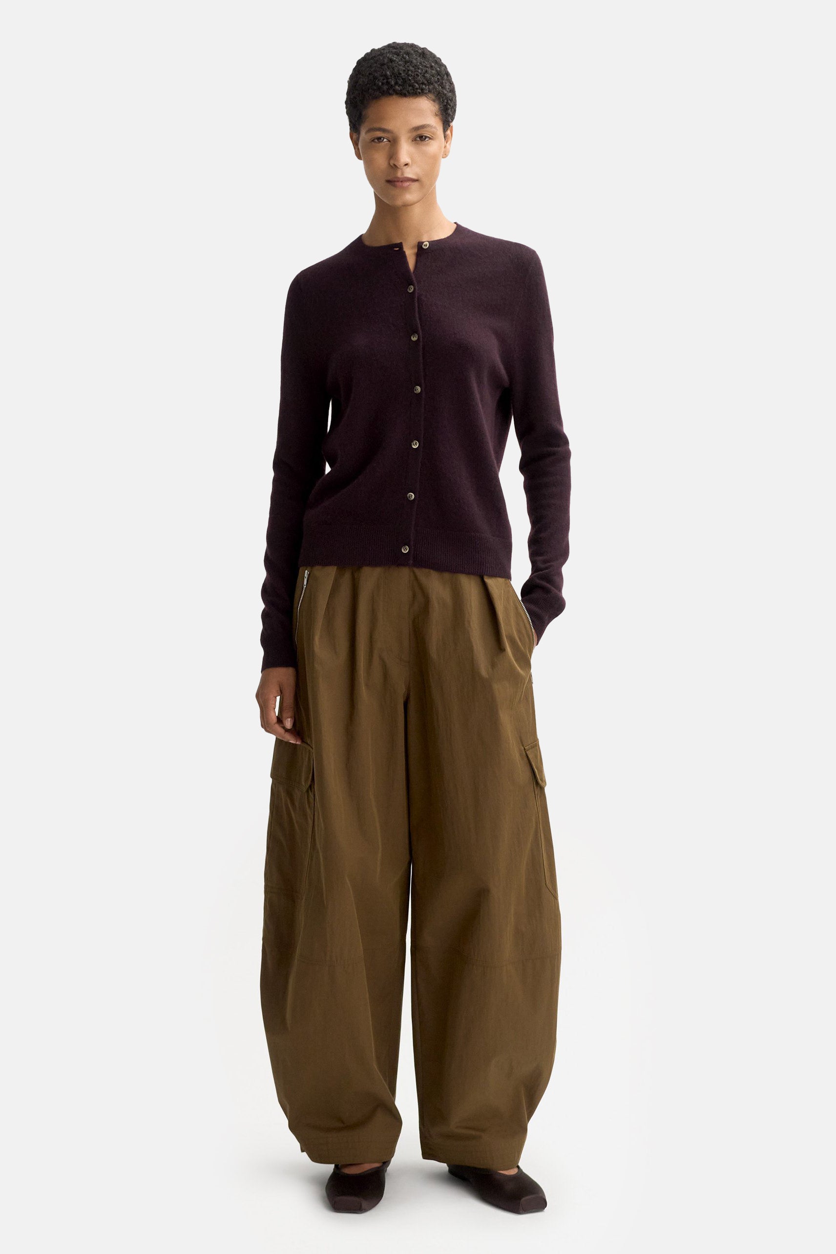 Midnight Plum Cardigan
