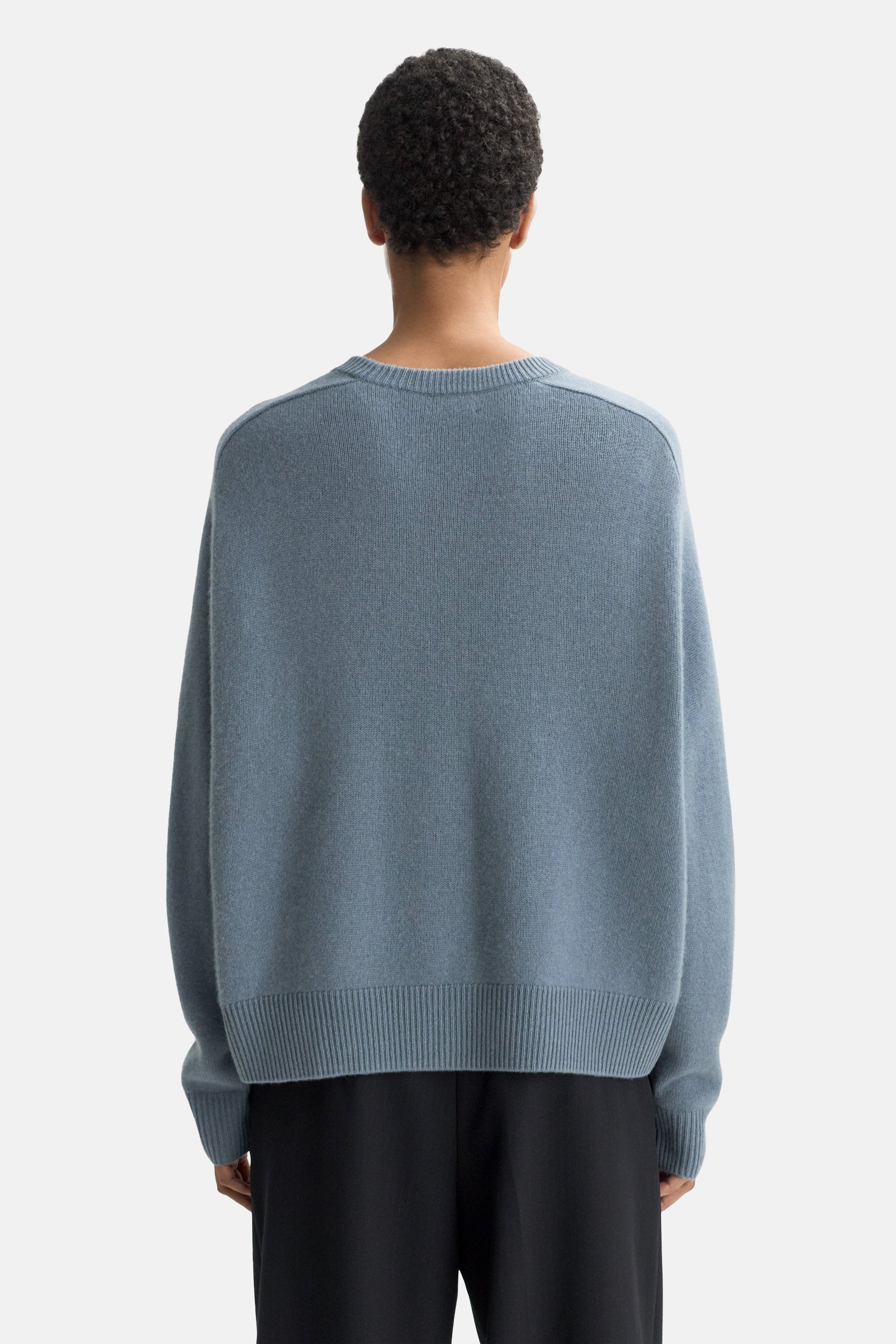 Retro Blue Boyfriend Crewneck