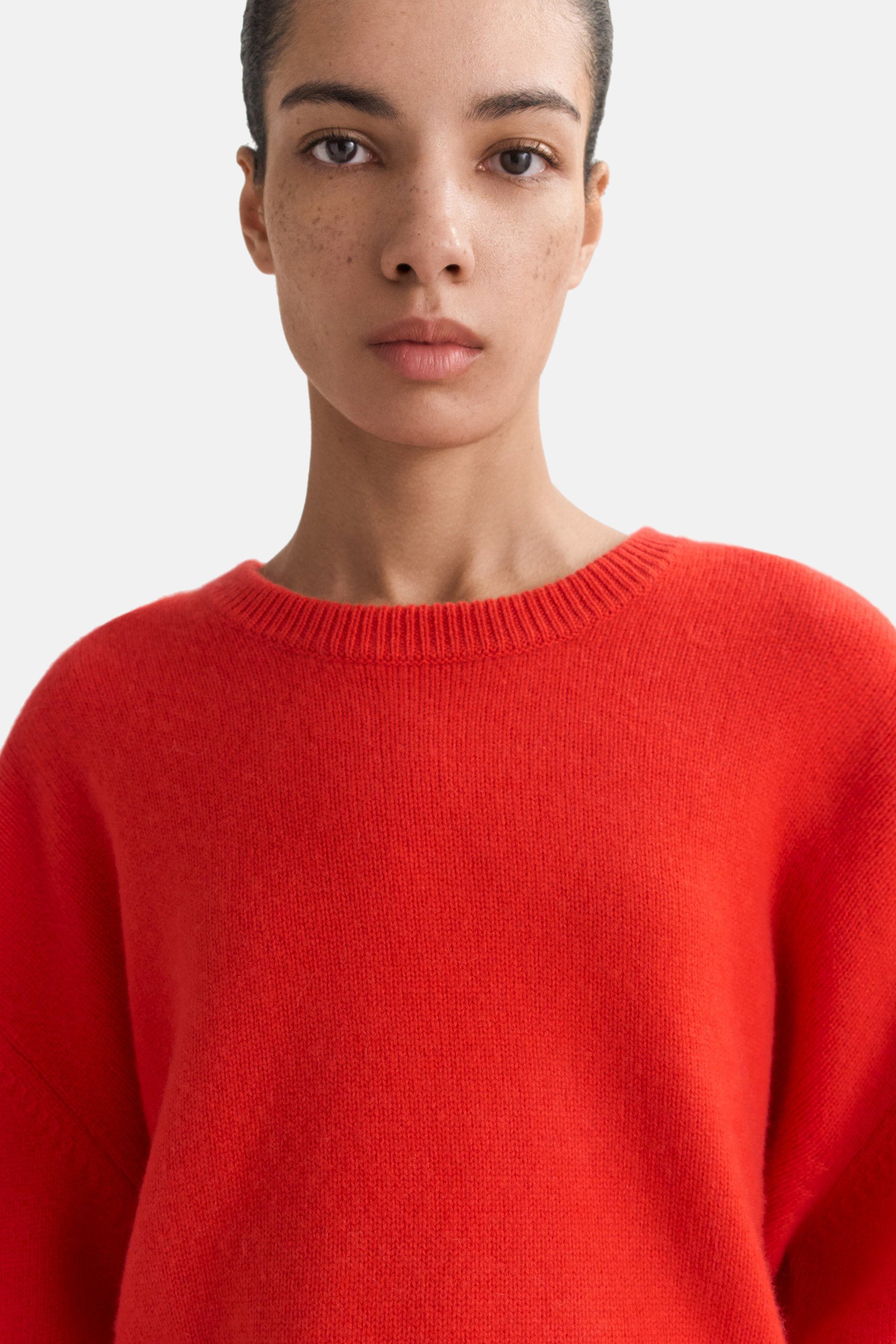 Tangerine Relaxed Fit Crewneck