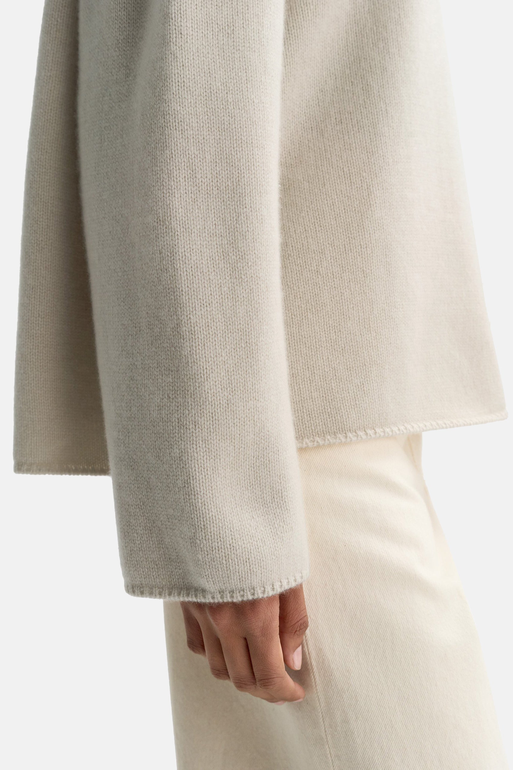 Chalk Relaxed Fit Crewneck
