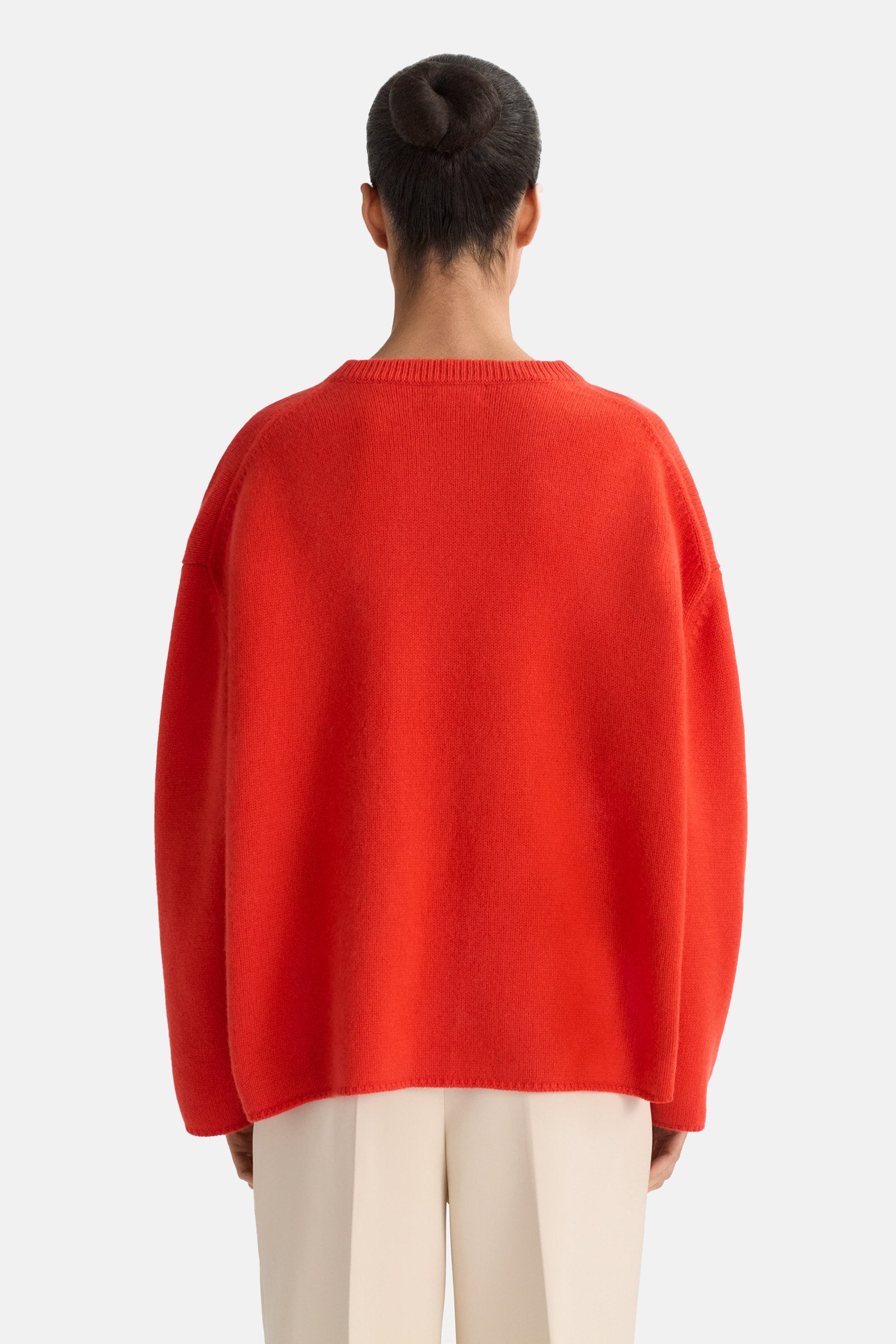 Tangerine Relaxed Fit Crewneck