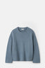 Retro Blue Relaxed Fit Crewneck