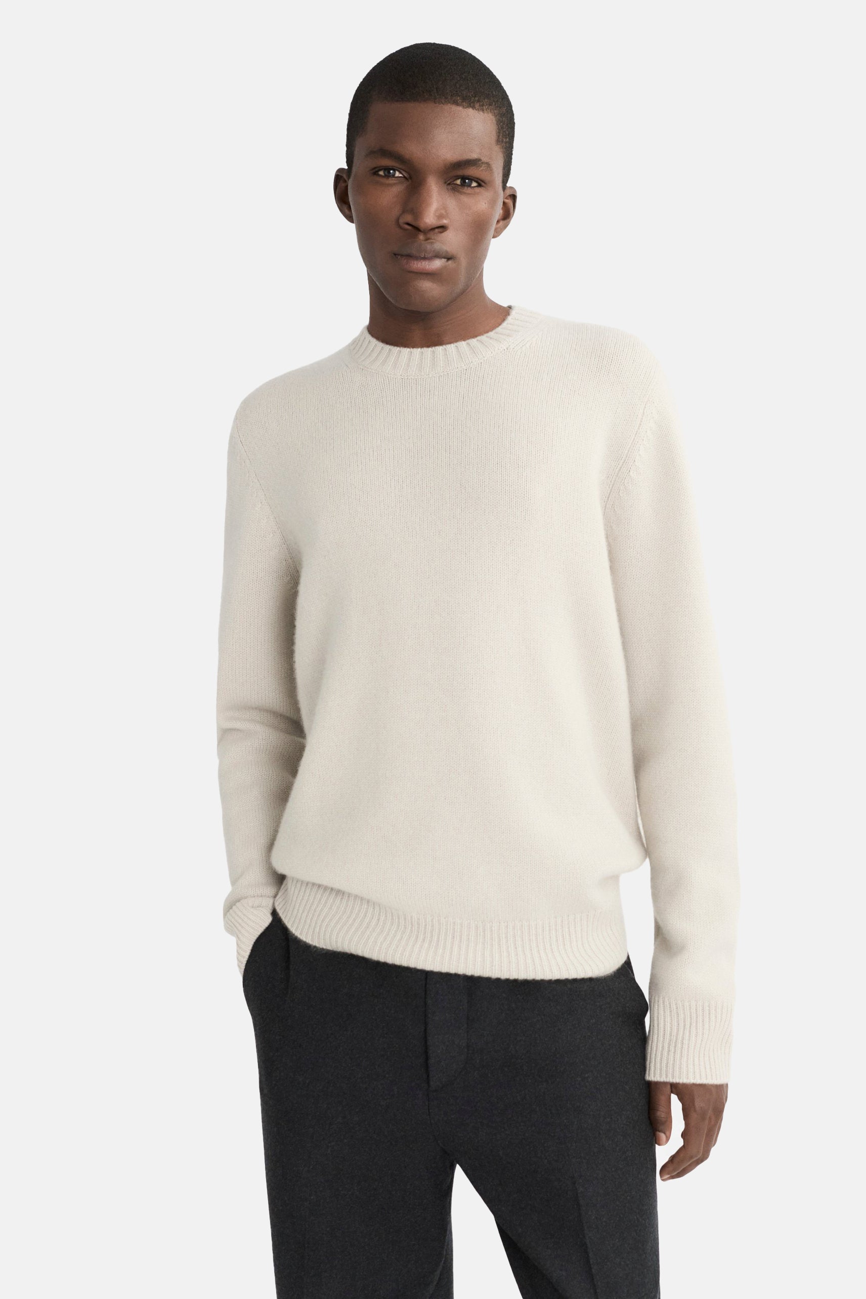 Chalk Men's Chunky Crewneck