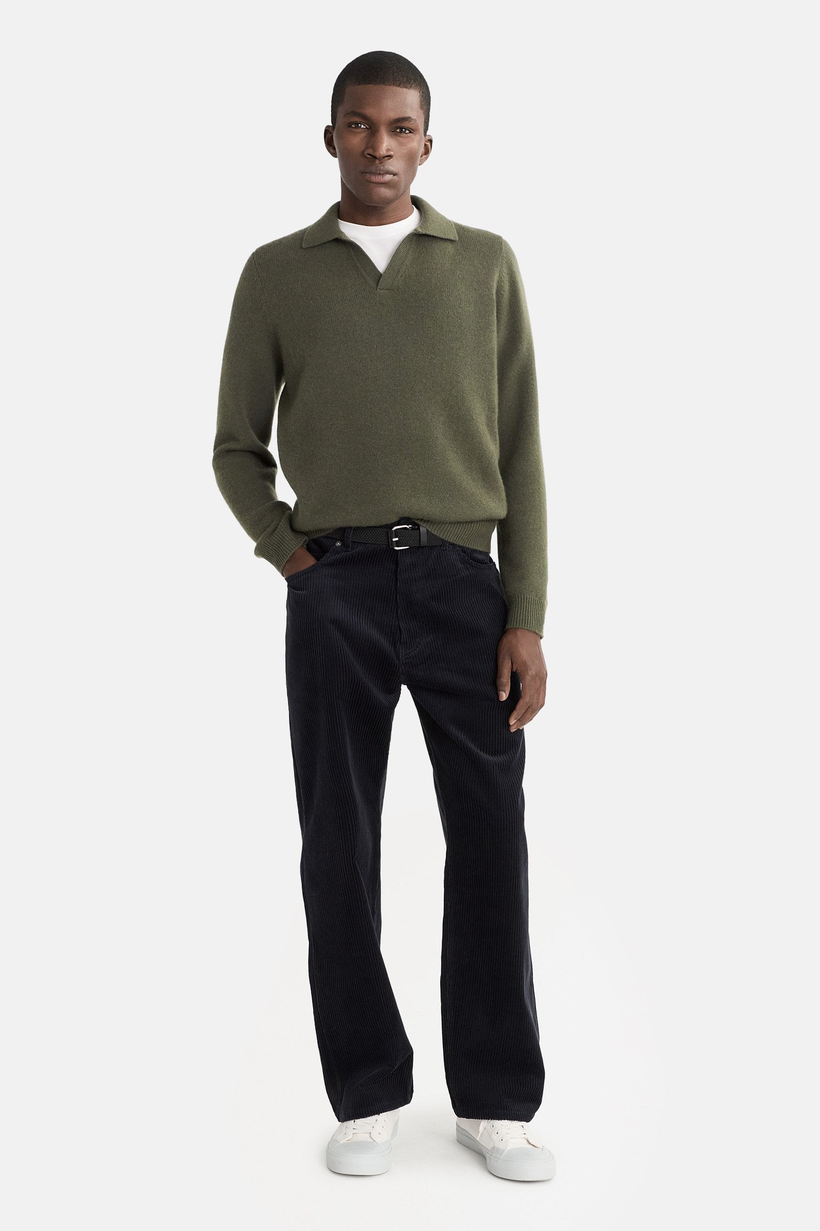 Olive Men's Polo Shirt