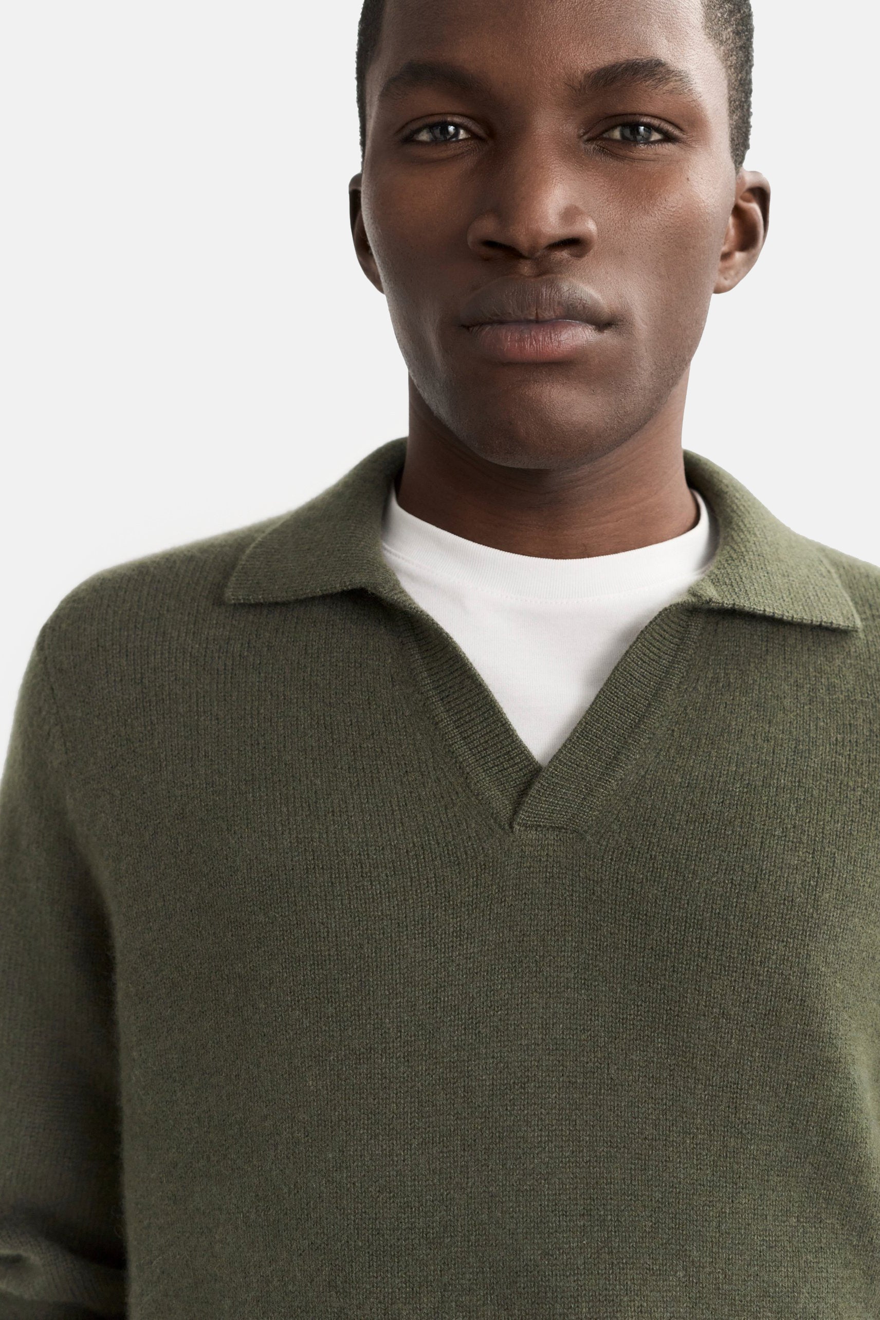 Olive Men's Polo Shirt