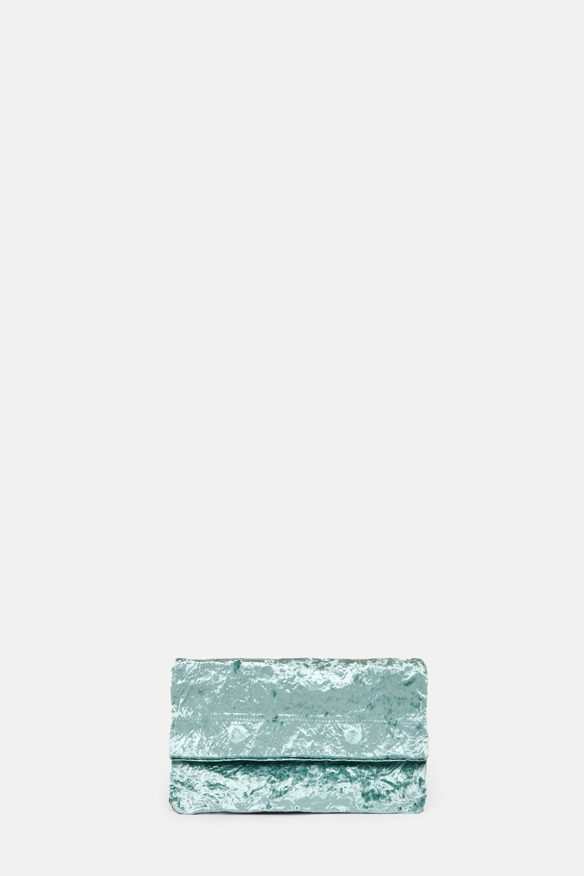 Acqua Velvet Flap Bag