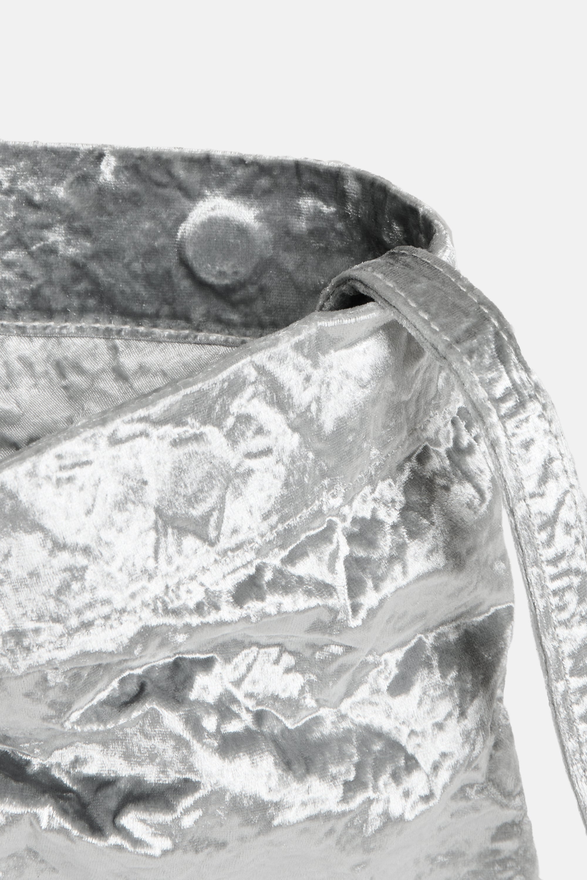 Ice Velvet Flap Bag