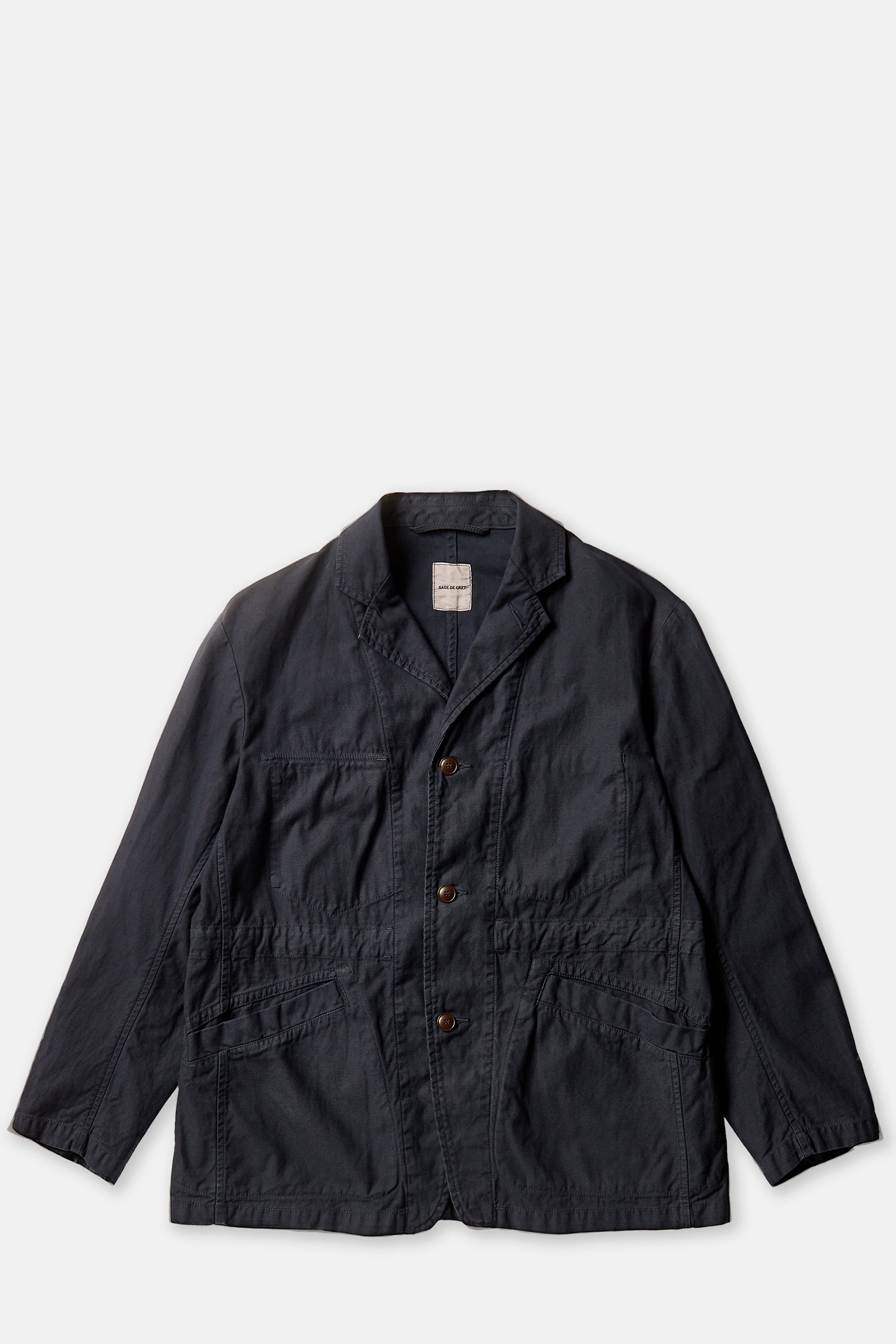 Back Satin Coverall Jacket