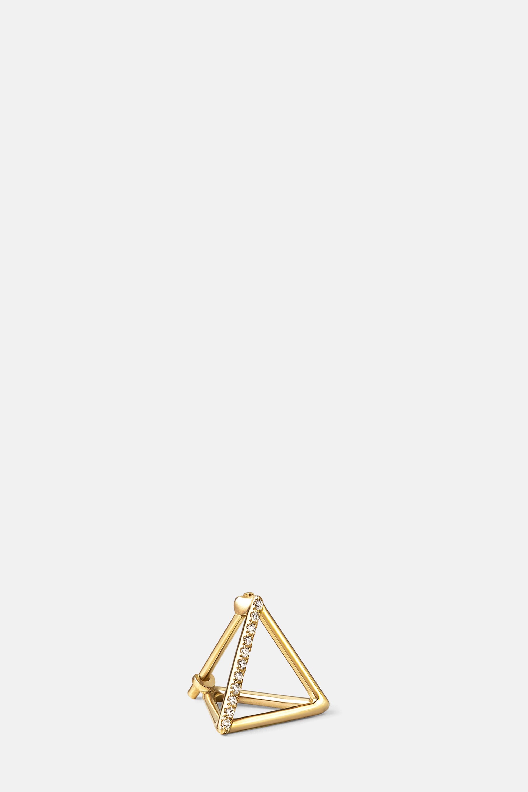 Diamond Triangle Earring 10