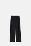 Mid Waist Tailored Trousers