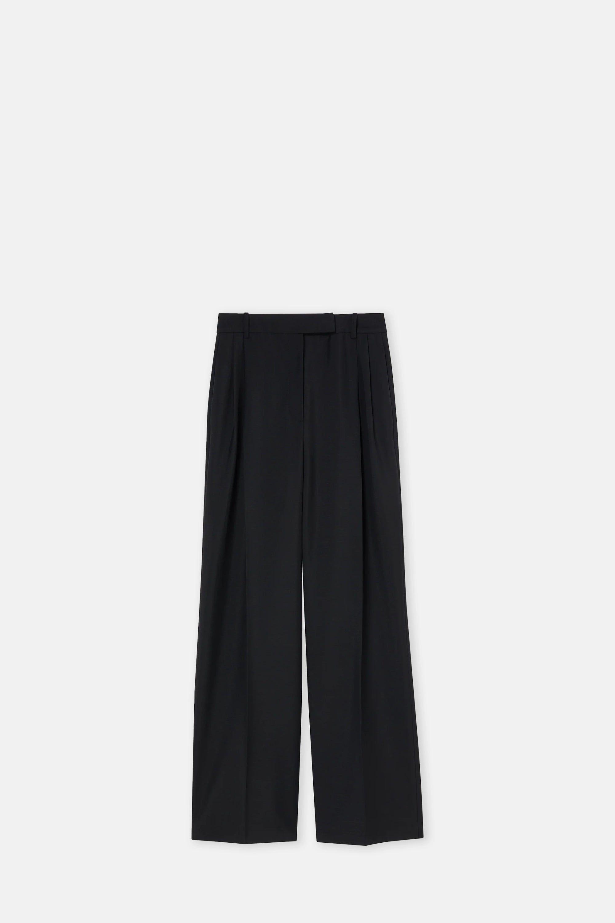Mid Waist Tailored Trousers