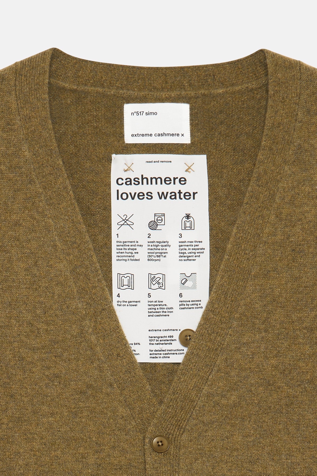 Hunter N.517 Simo Cardigan