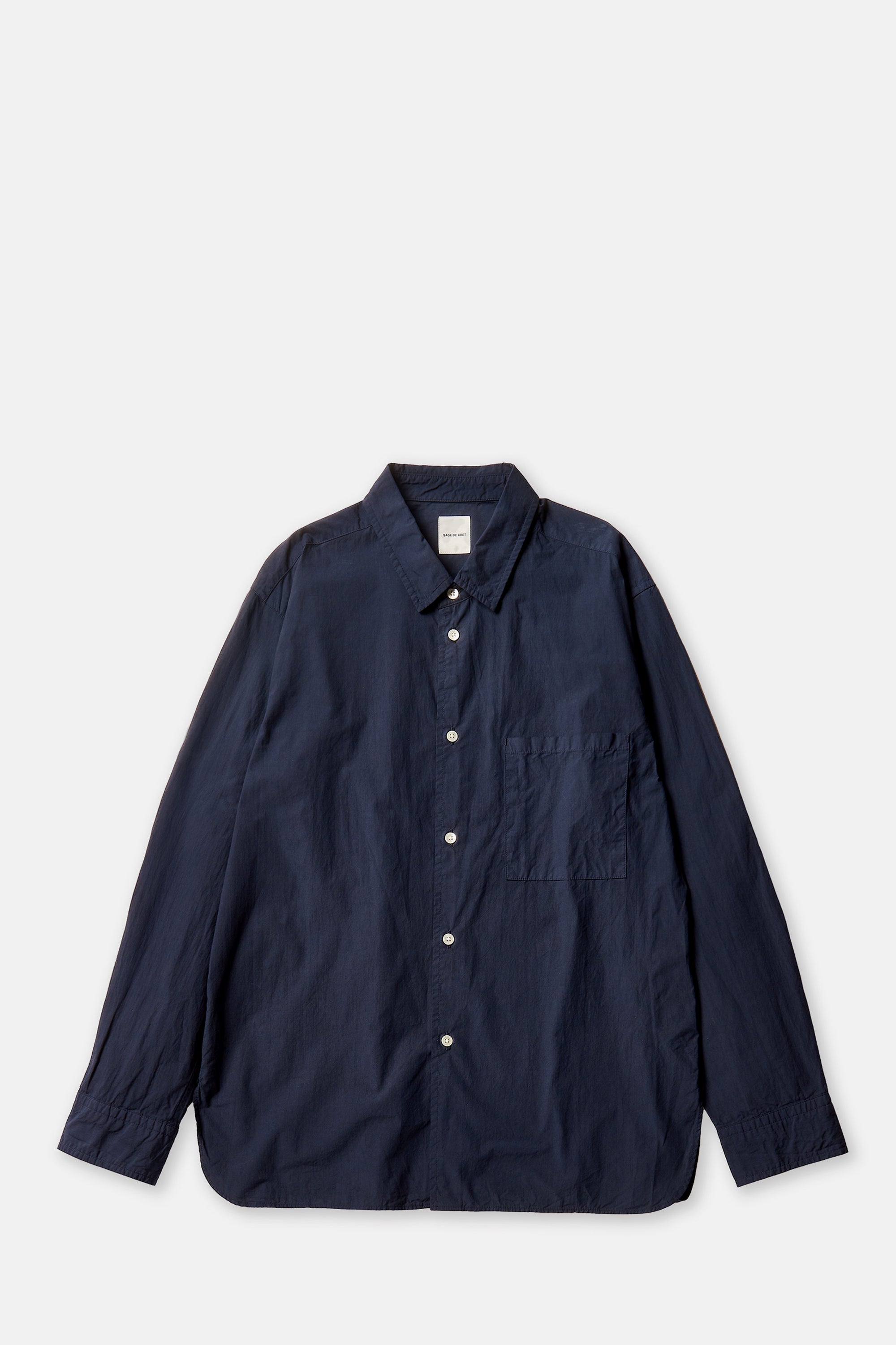 Broadcloth Regular Collar Shirt