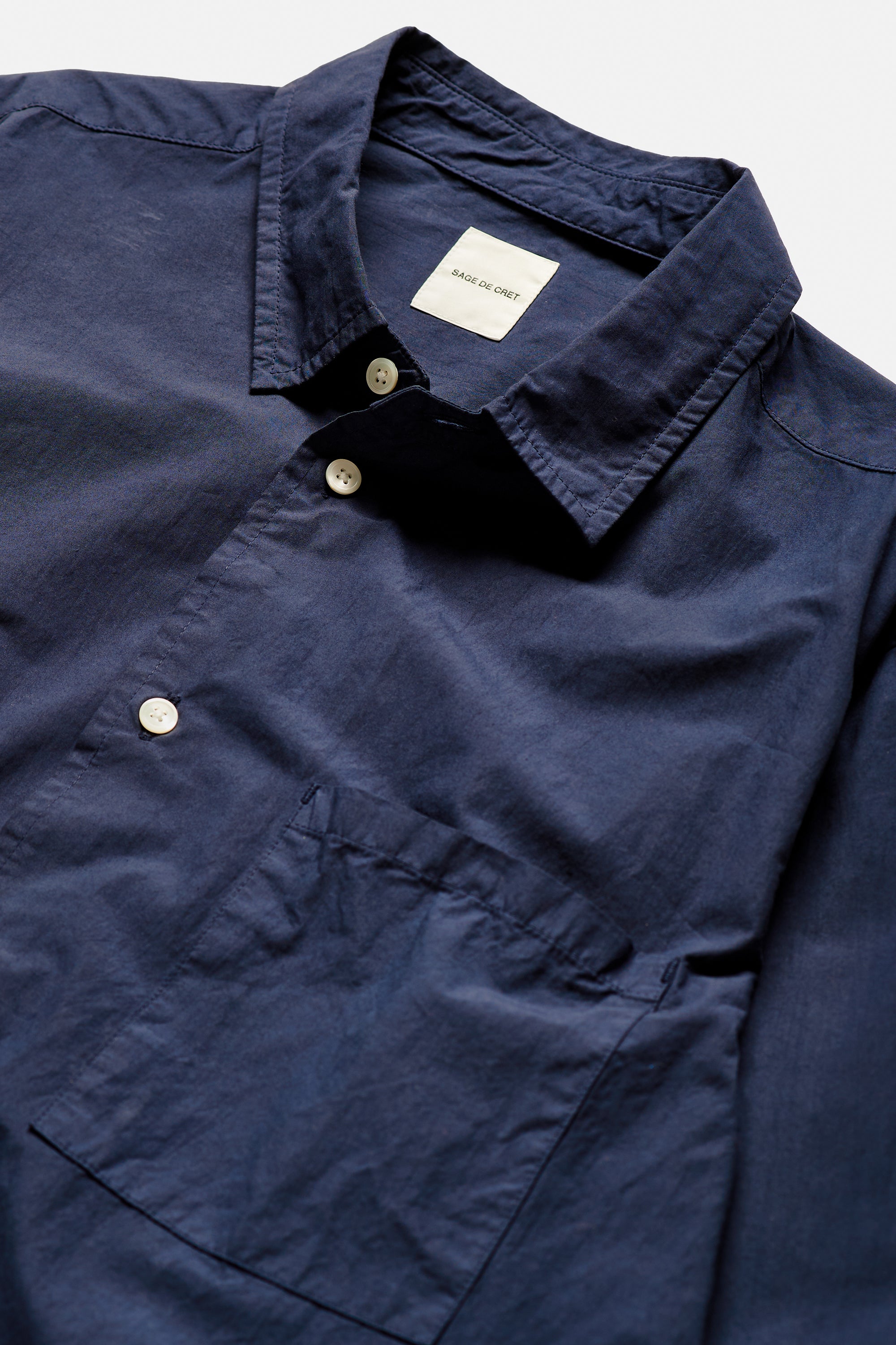 Broadcloth Regular Collar Shirt