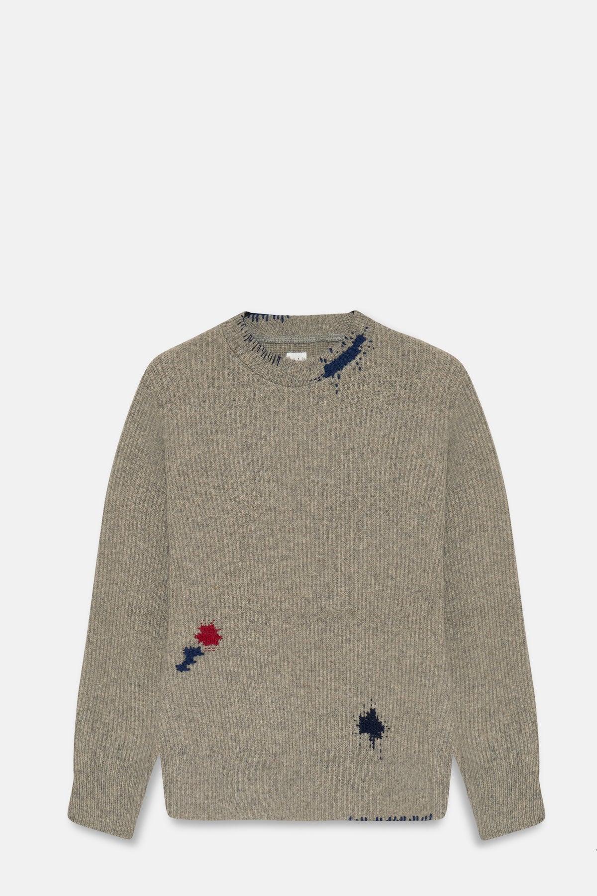 Darning Crewneck Sweater