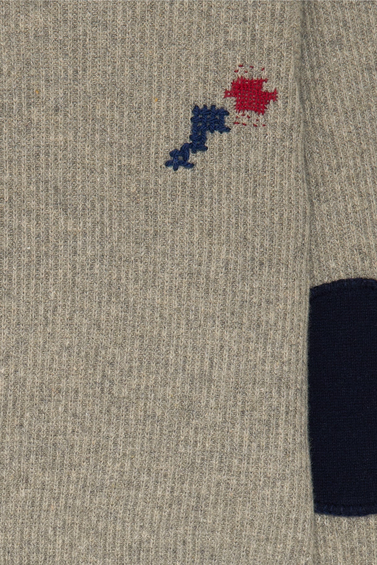 Darning Crewneck Sweater