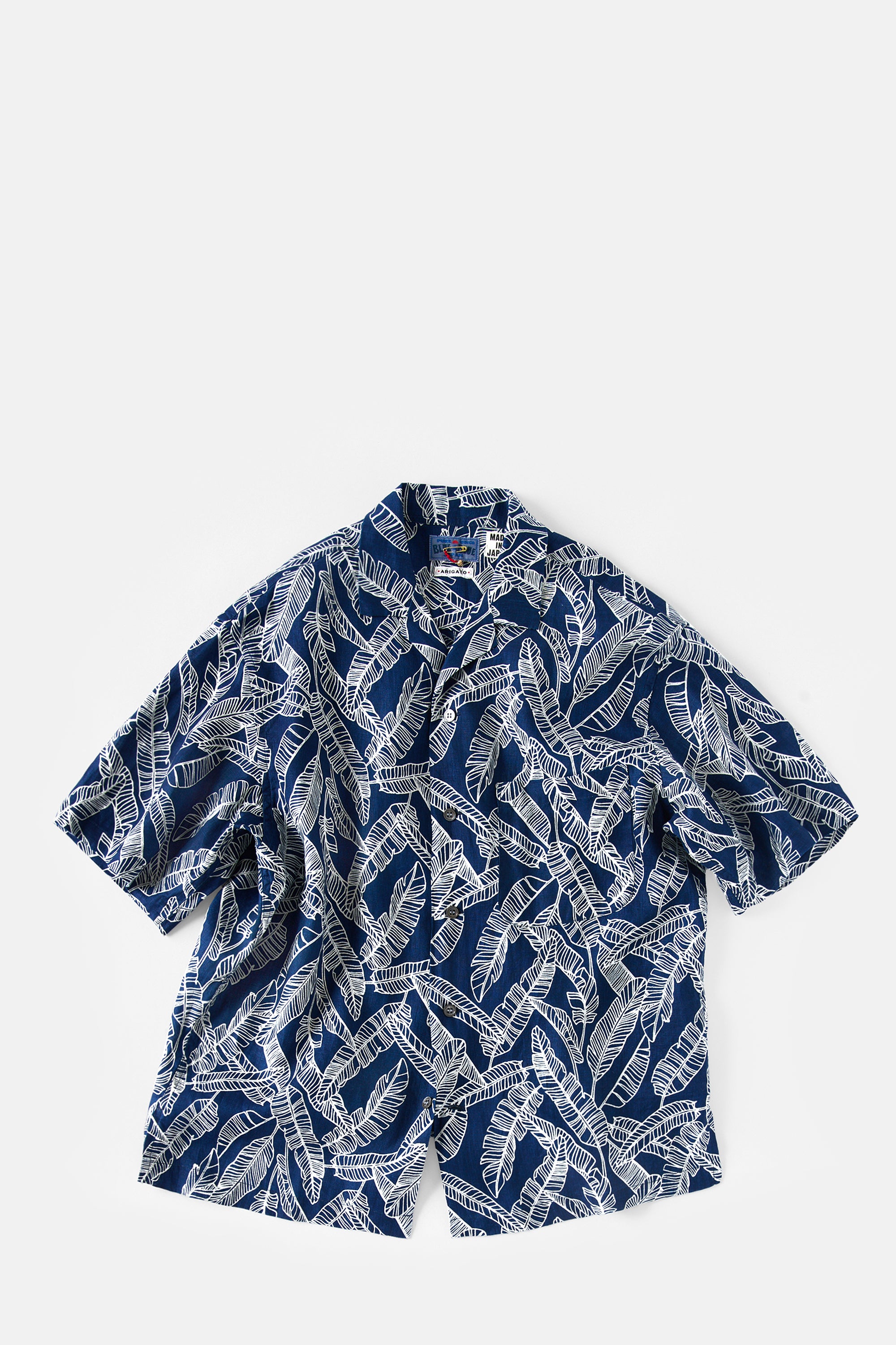 Blue Blue Japan - Indigo  Basho Bassen Shirt