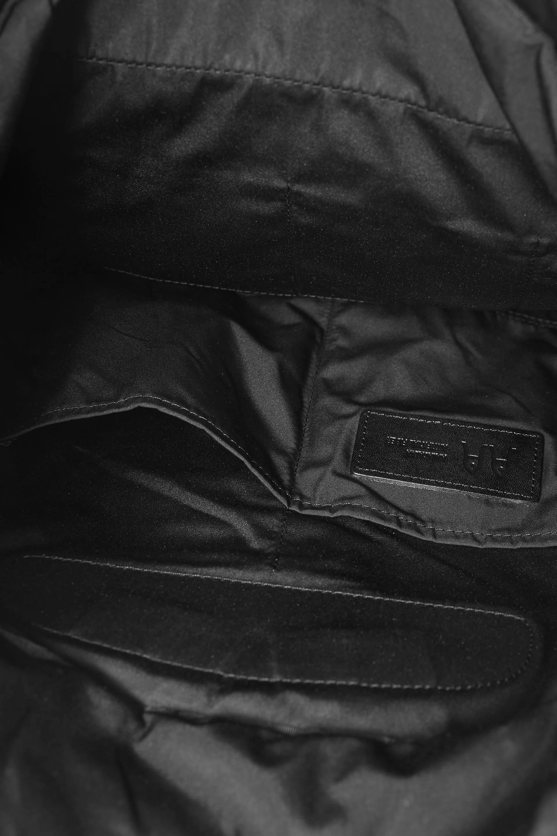 Black Gabardine 2Way Backpack