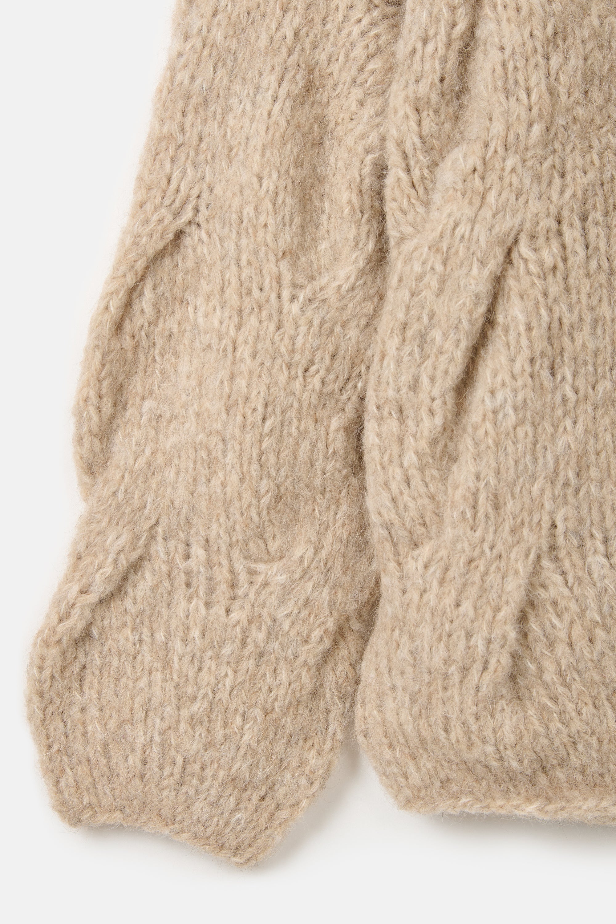 Husk Handknit Cable Rollneck
