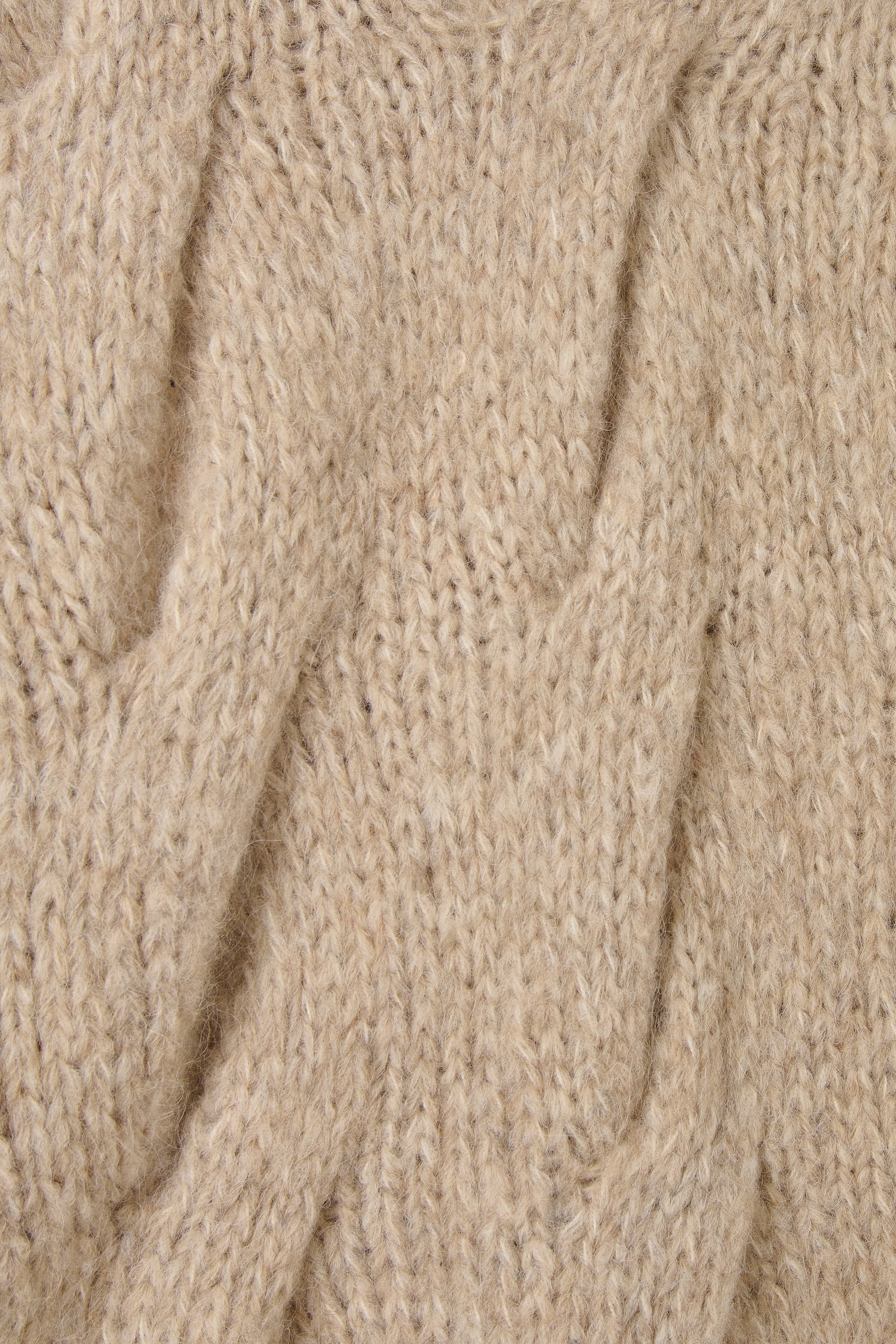 Husk Handknit Cable Vest