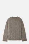 Cinder Cable Crewneck
