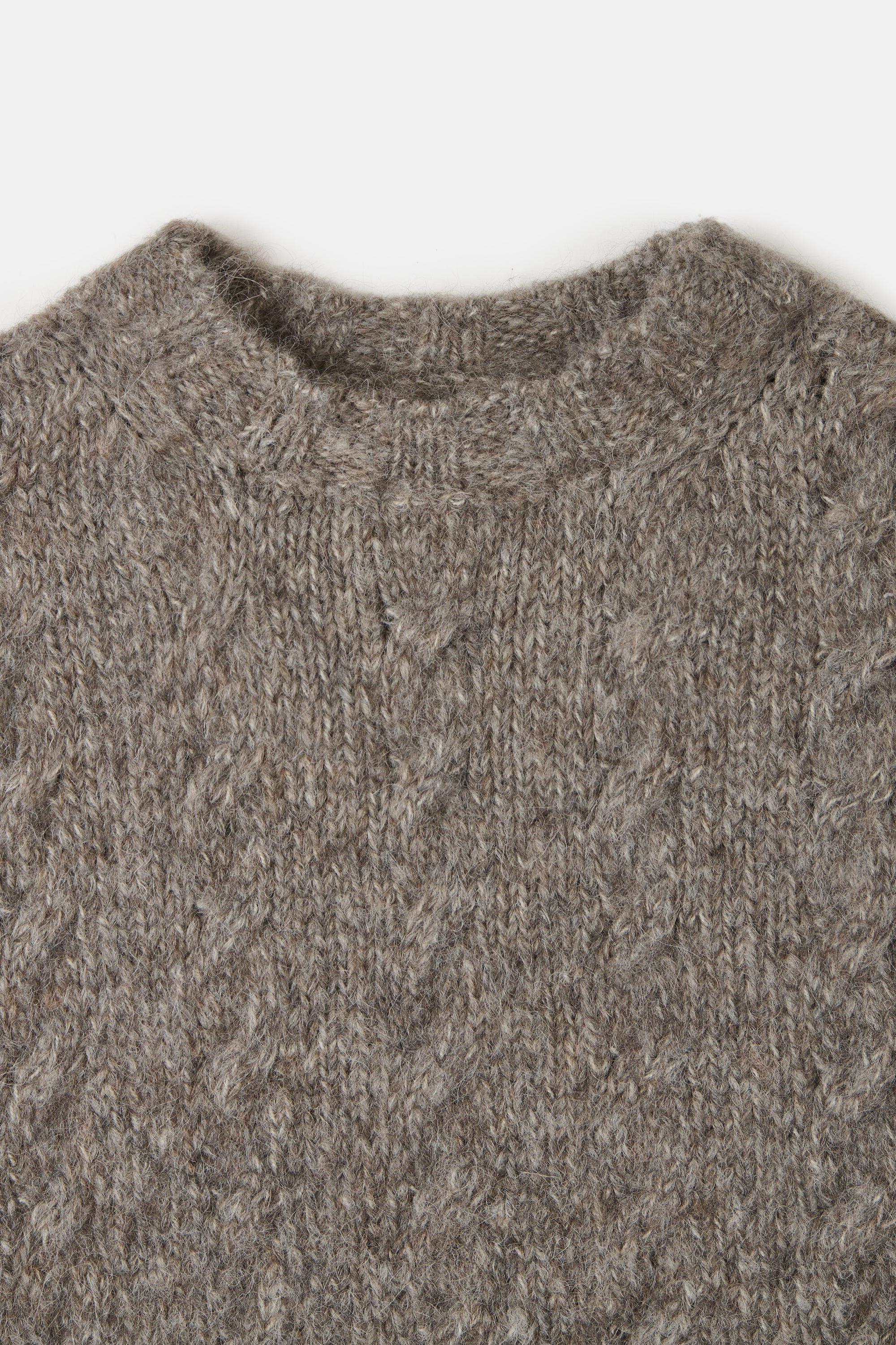 Cinder Cable Crewneck