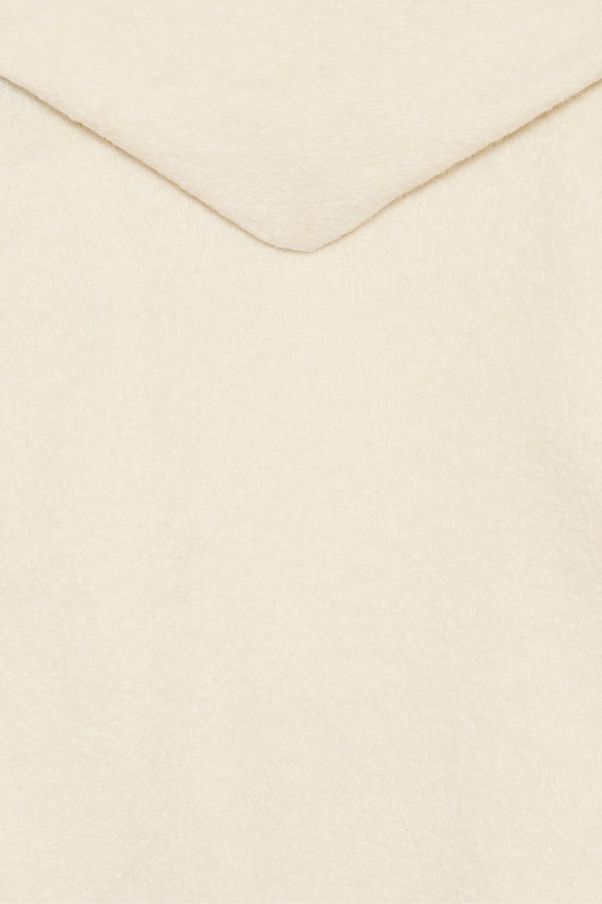 Raw White Double  Face Coat