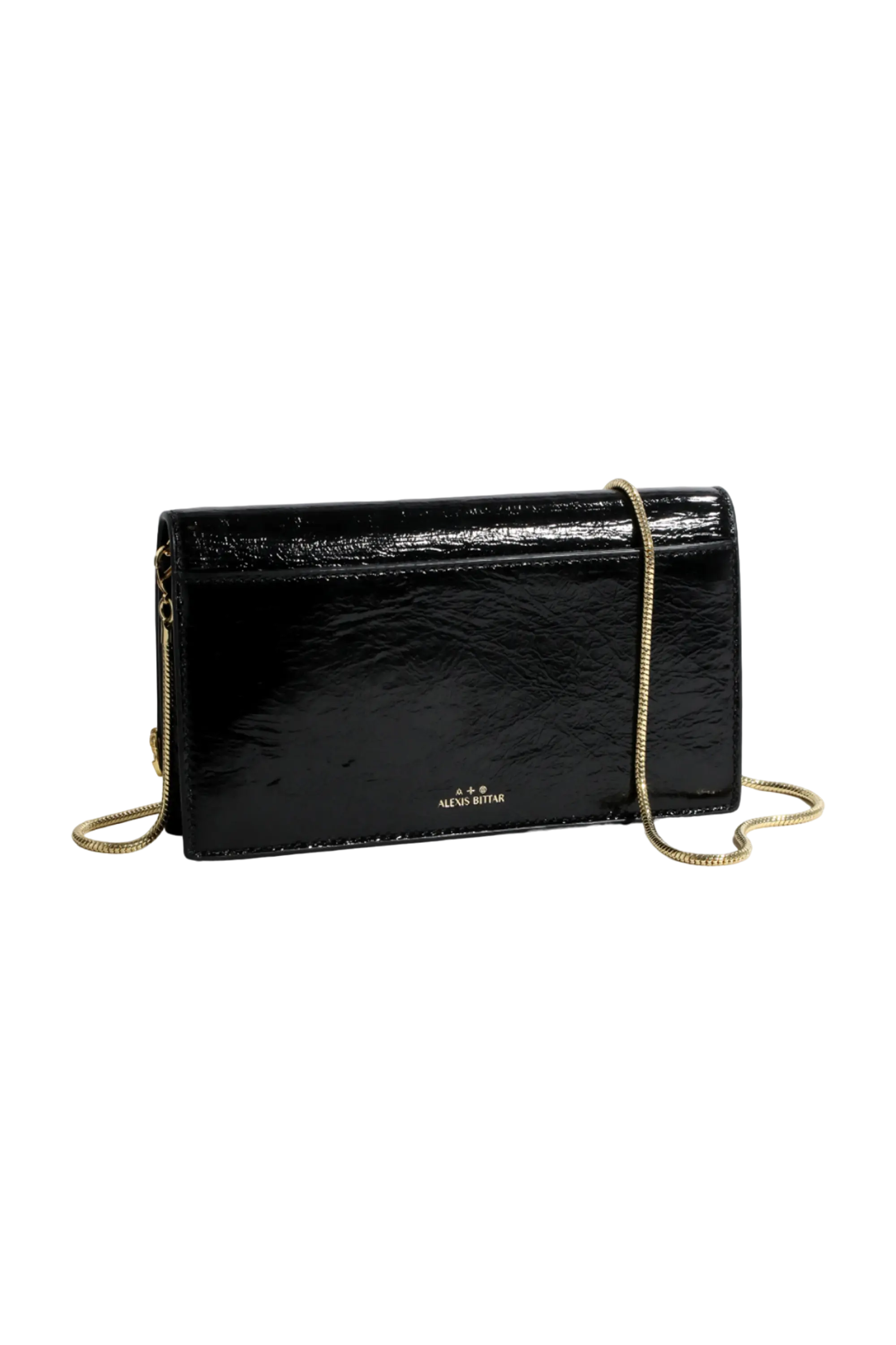 Gold Angular Convertible Crossbody