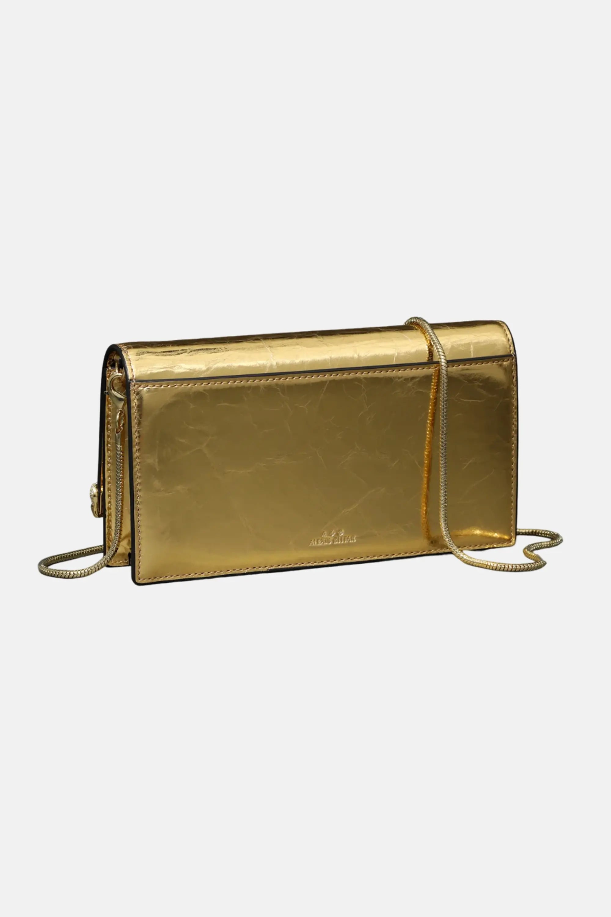 Gold Angular Convertible Crossbody