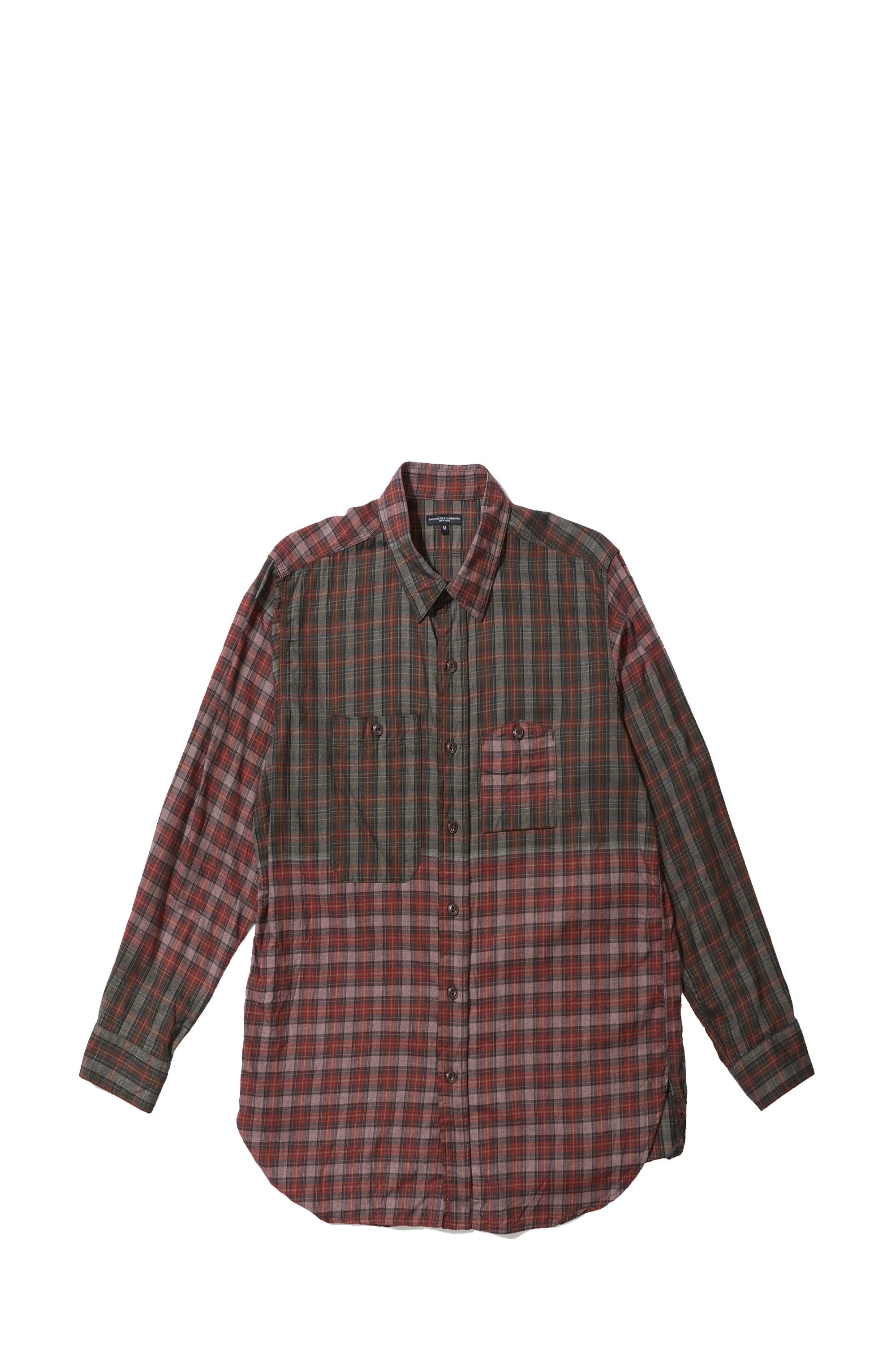 Olive Red Work Shirt