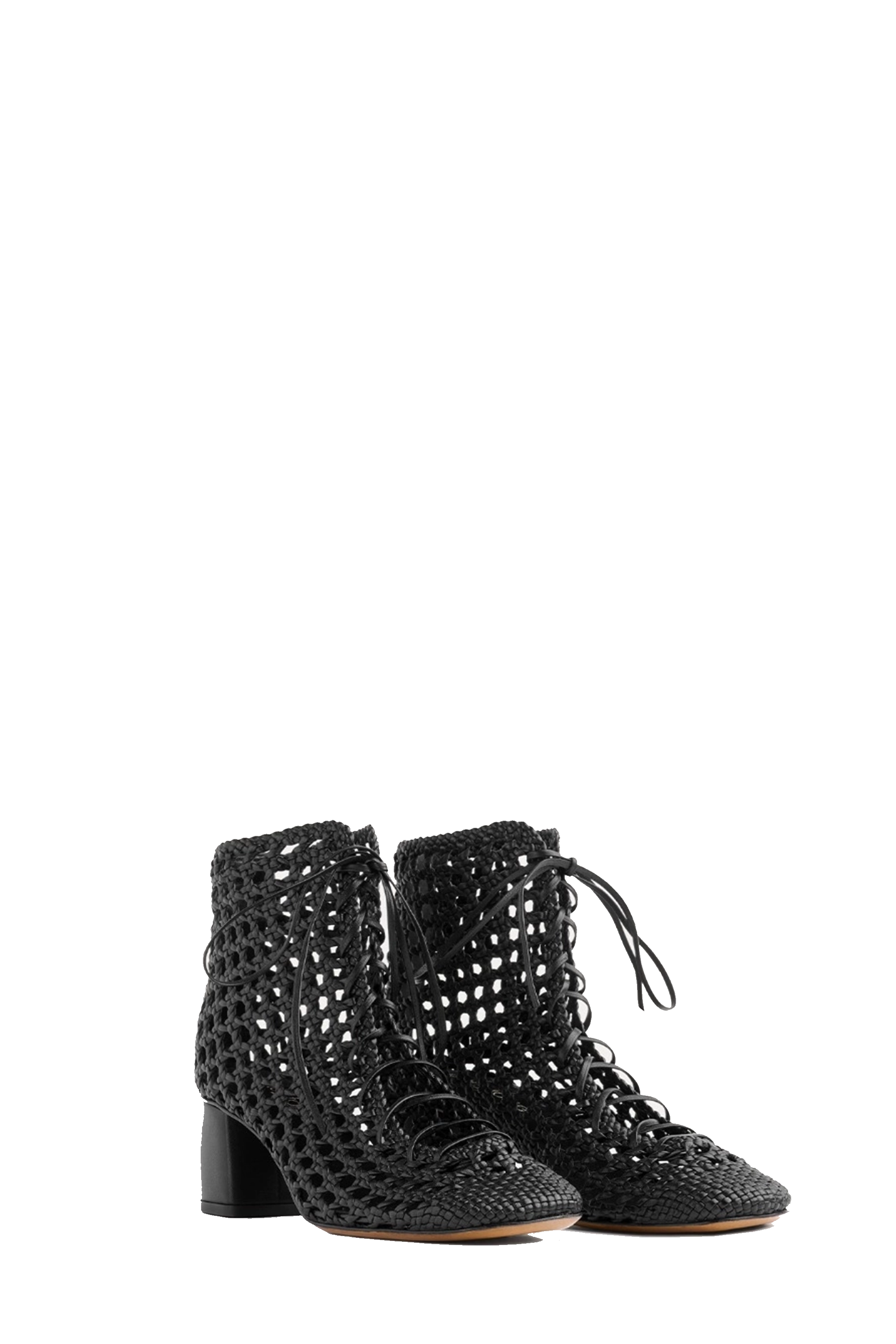 Hand Woven Chic Ankle Boots