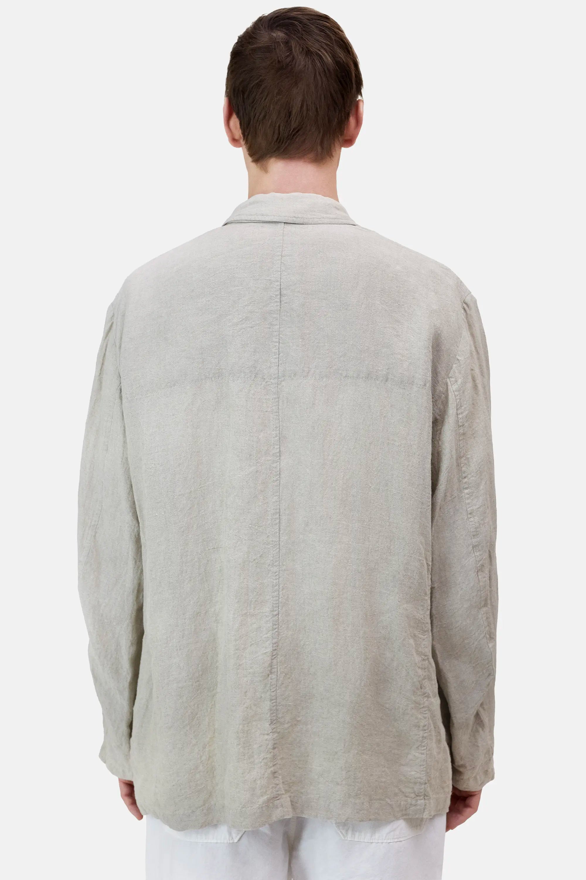 Organic Linen Coverall Jacket