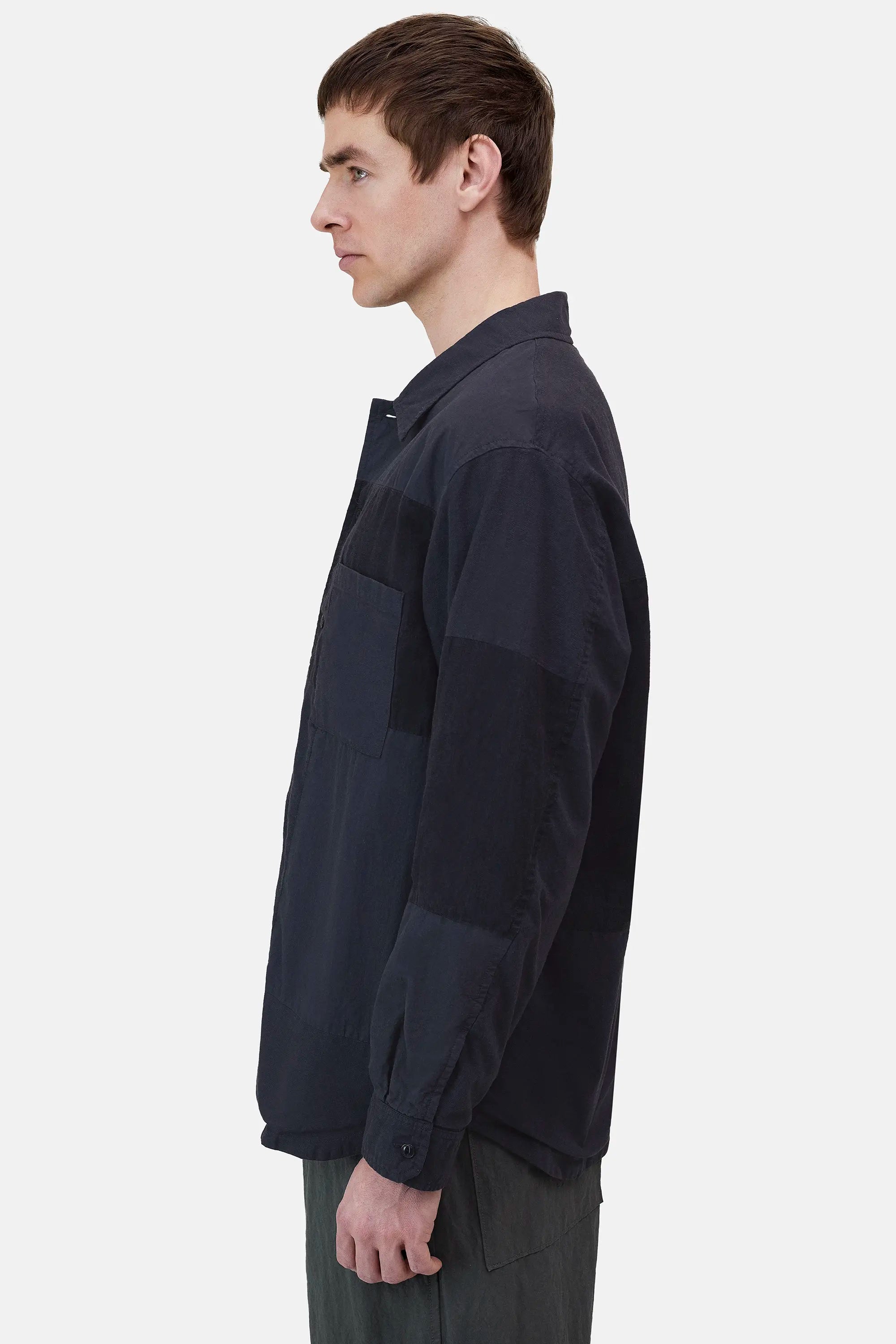 Patchwork Work Shirt