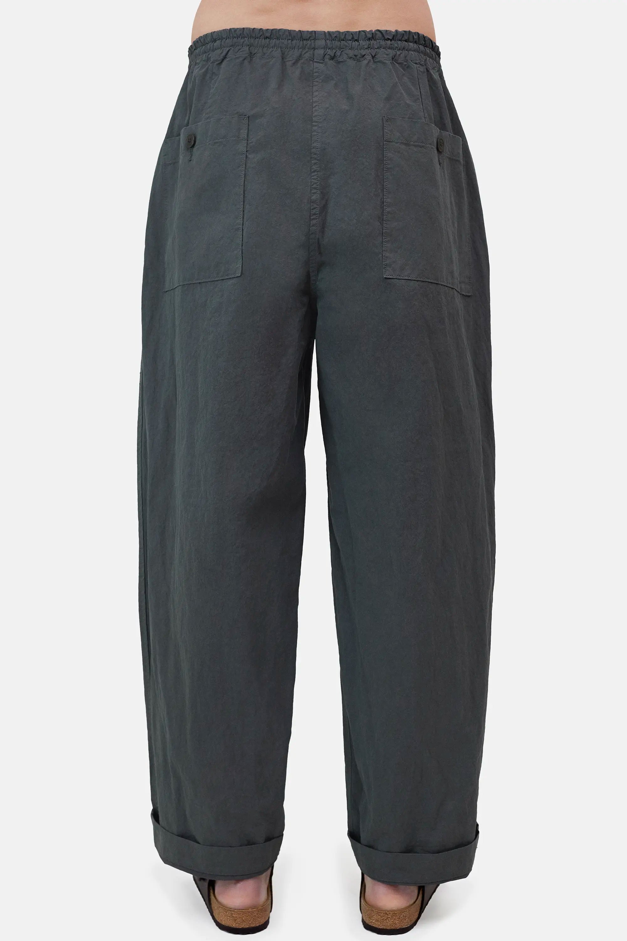 Twill Wide Easy Pants