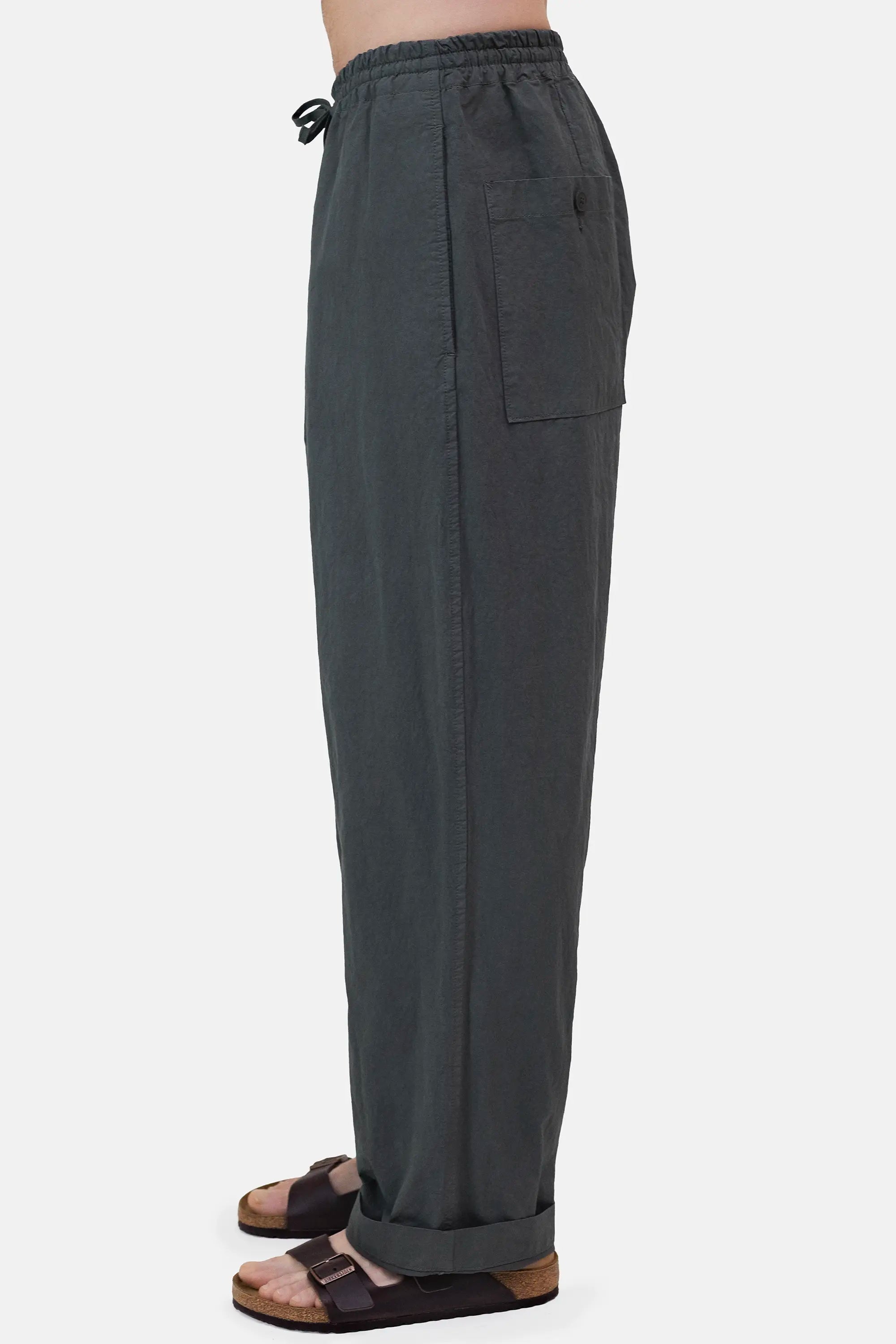 Twill Wide Easy Pants