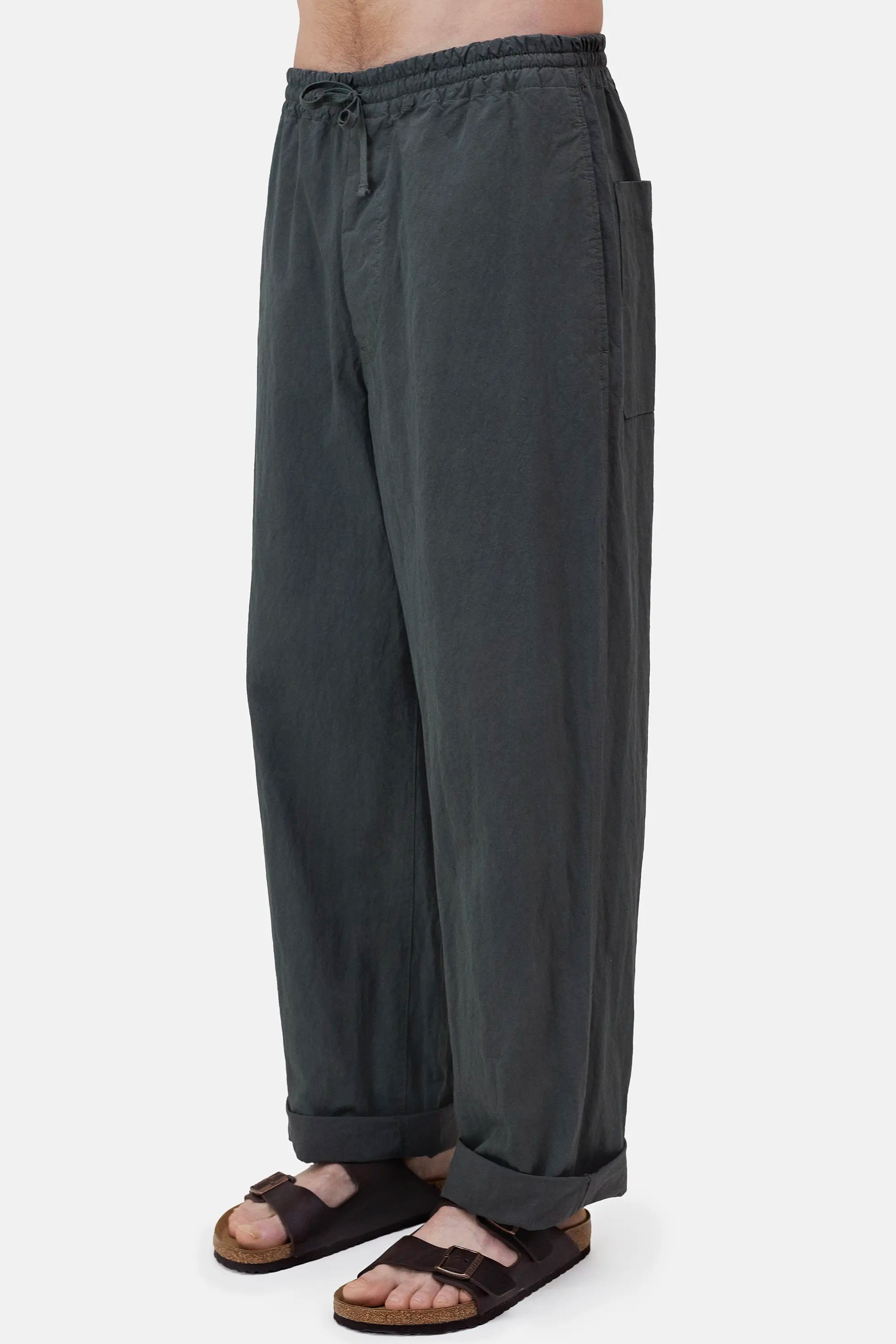 Twill Wide Easy Pants