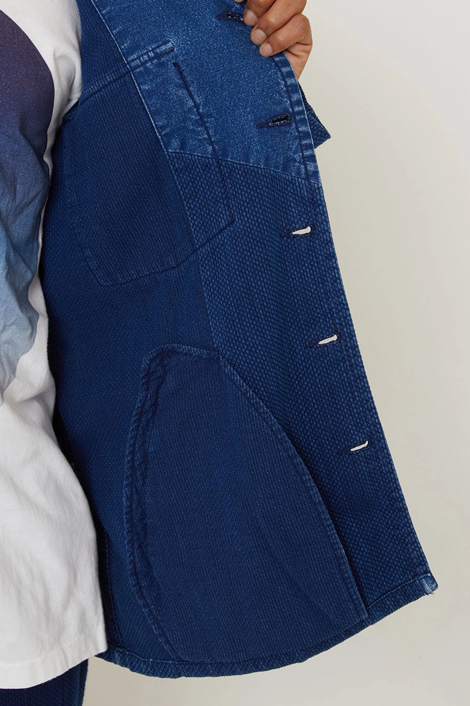 Kasezome Sashiko Fatigue Shirt 