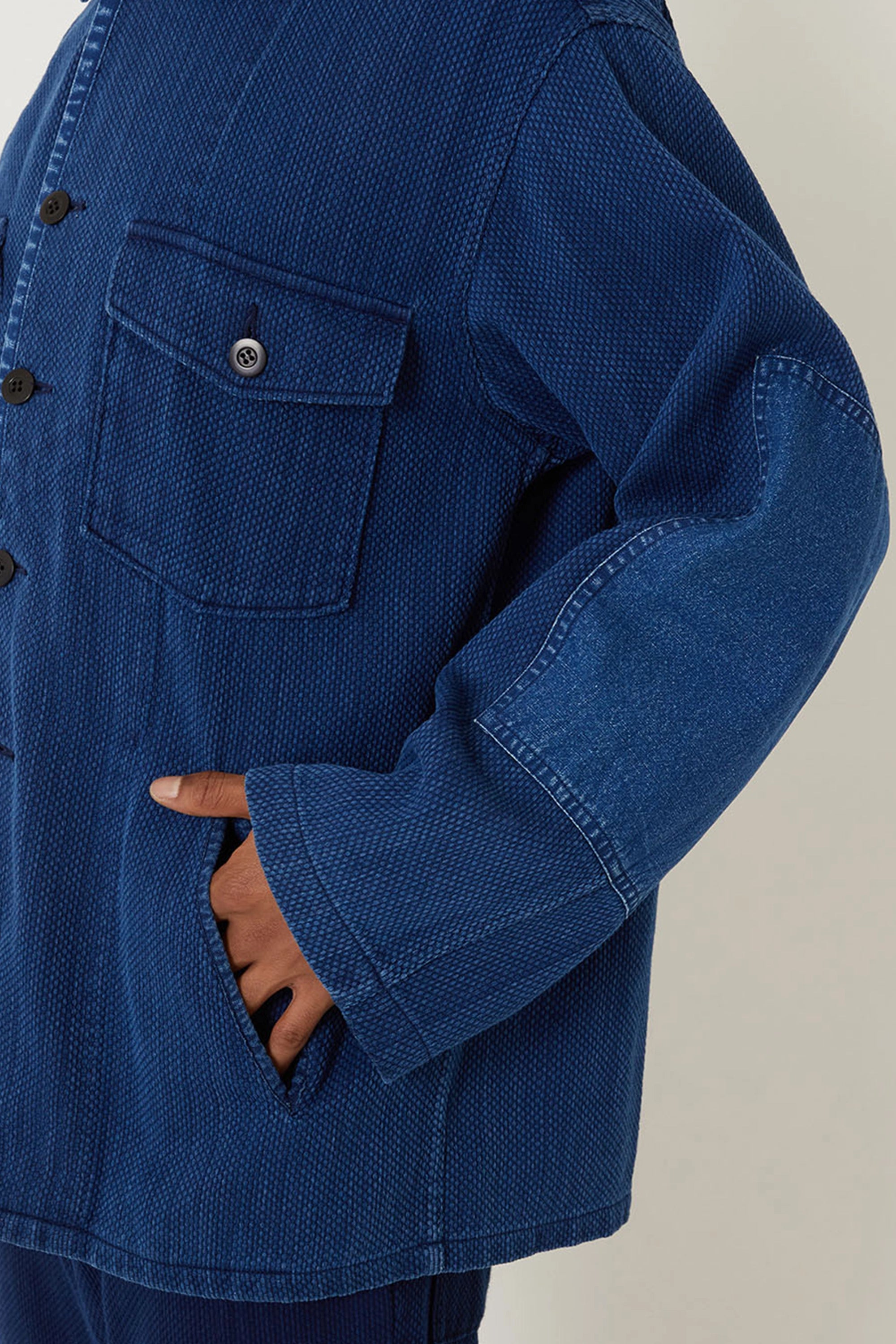 Kasezome Sashiko Fatigue Shirt 