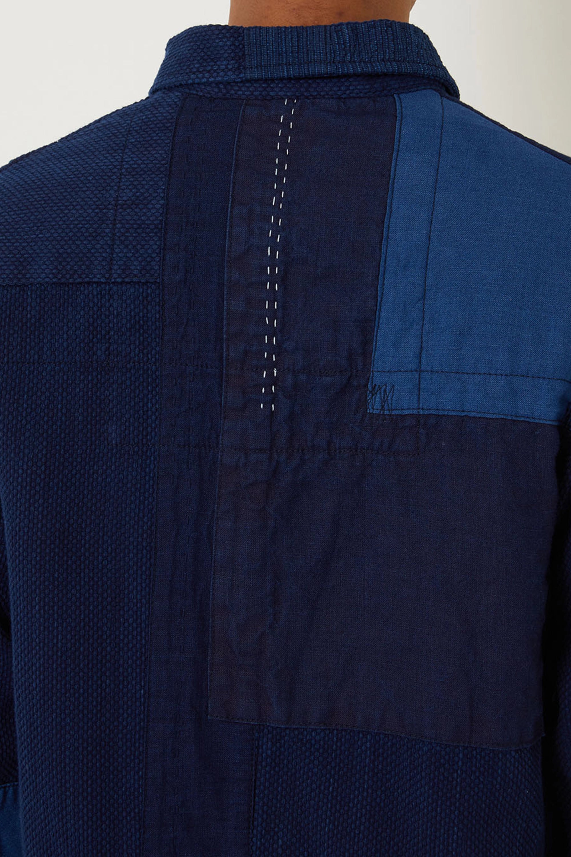 Kasezome Sashiko Nenrin Coverall Jacket