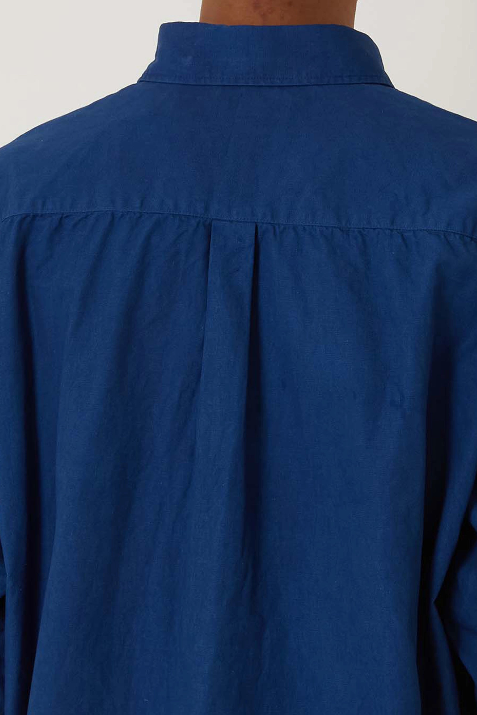 Pure Indigo Button Down Ls Shirt 