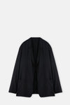 Navy Cashmere Silk Jacket