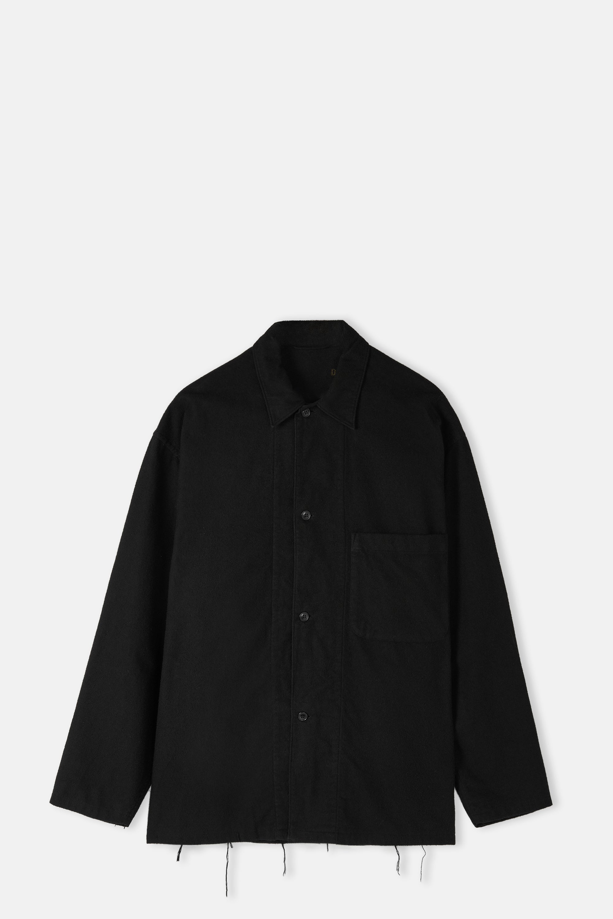 Cotton Flannel Shirt Jacket