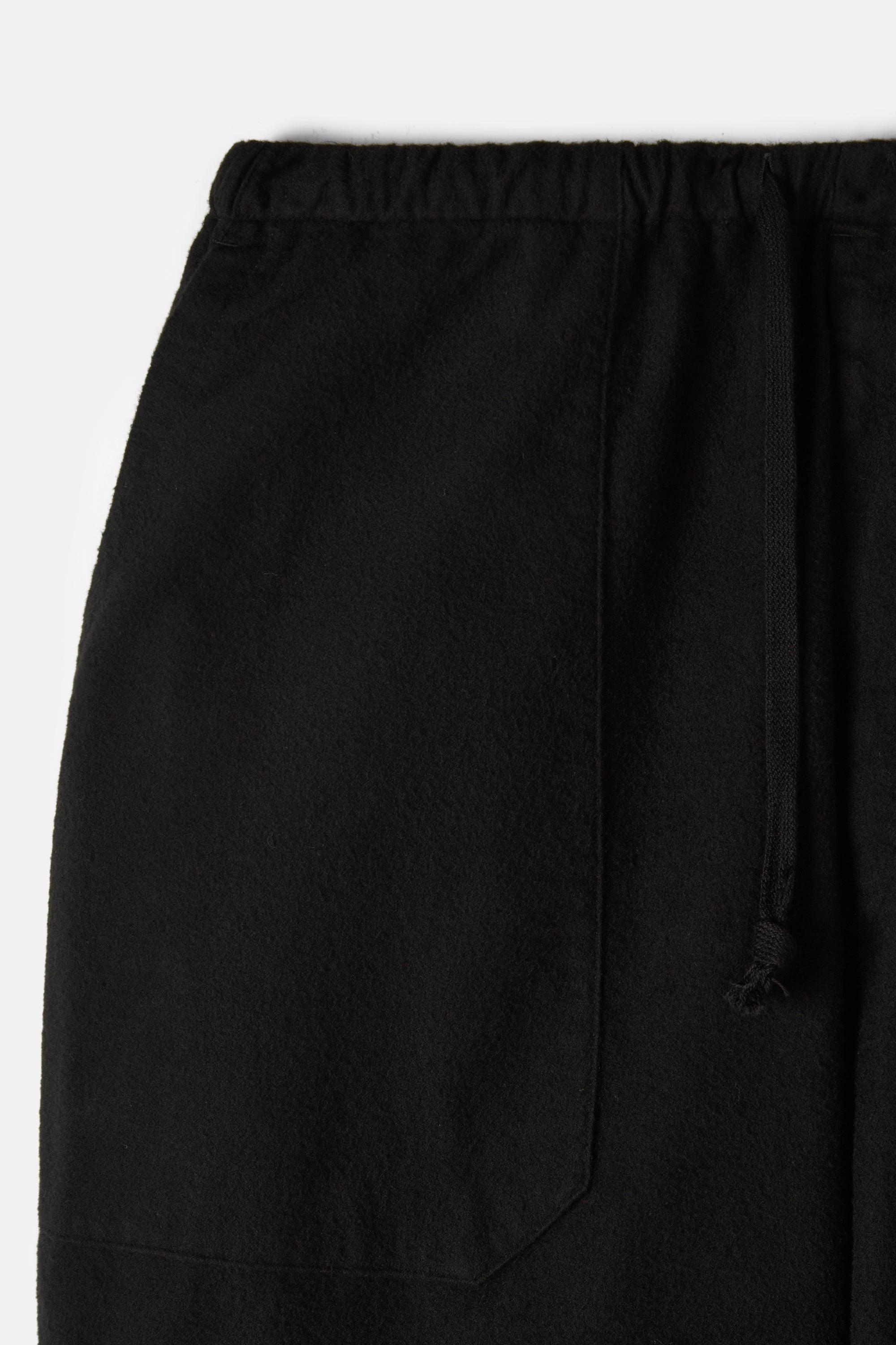 Cotton Flannel Tapered Pants