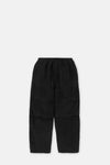 Comoli - Fade Black Knee Tucked Pants