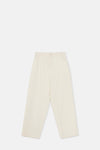 Natural Cotton Straight Pants