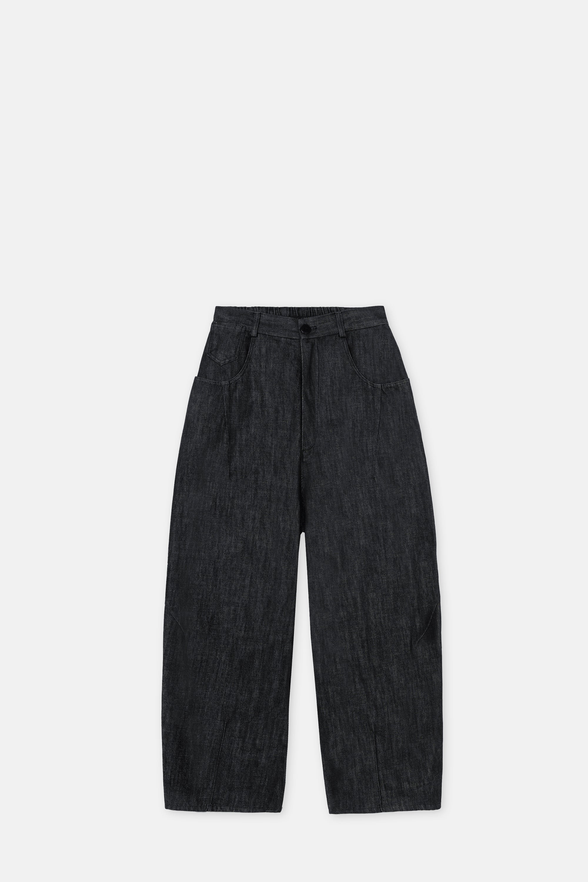 Black Denim Baggy Pants