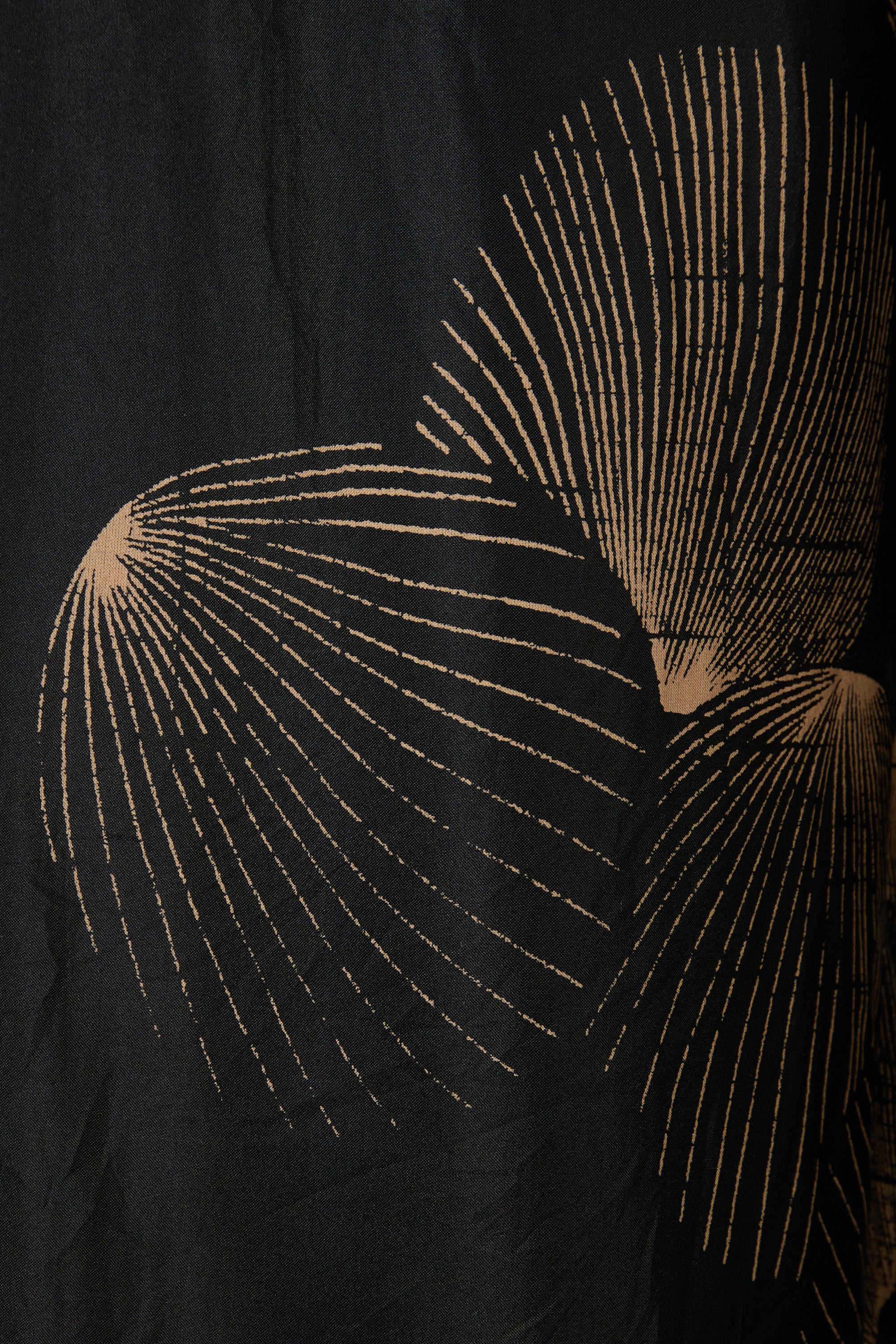 Silk Shell Wide Pants