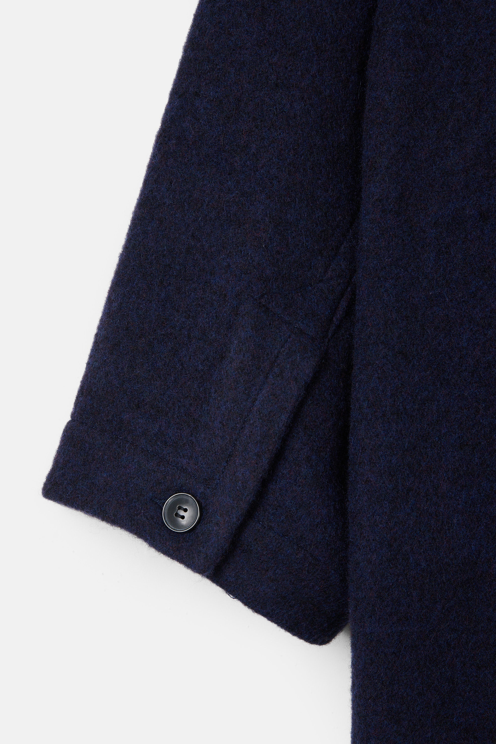 Midnight Alpaca Wool Coat