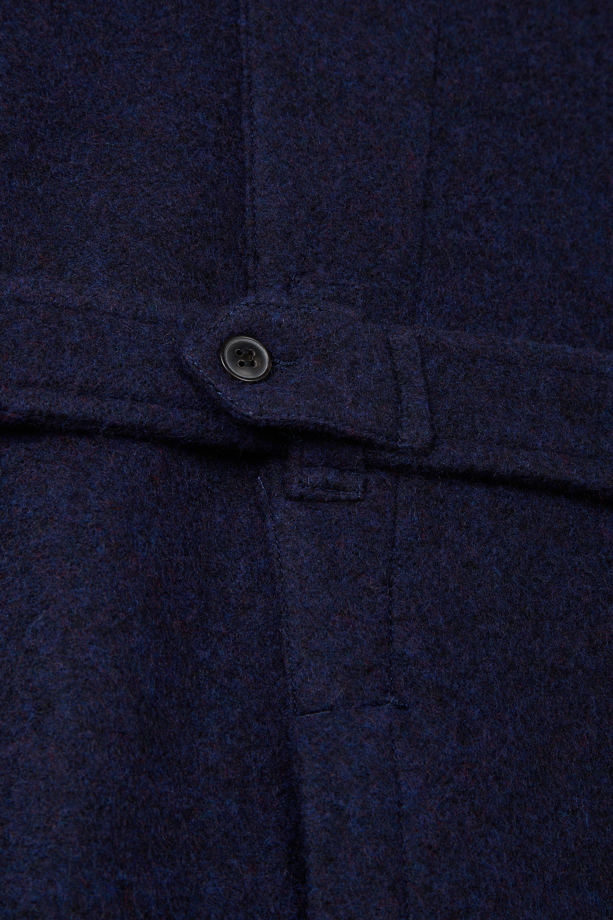 Midnight Alpaca Wool Coat